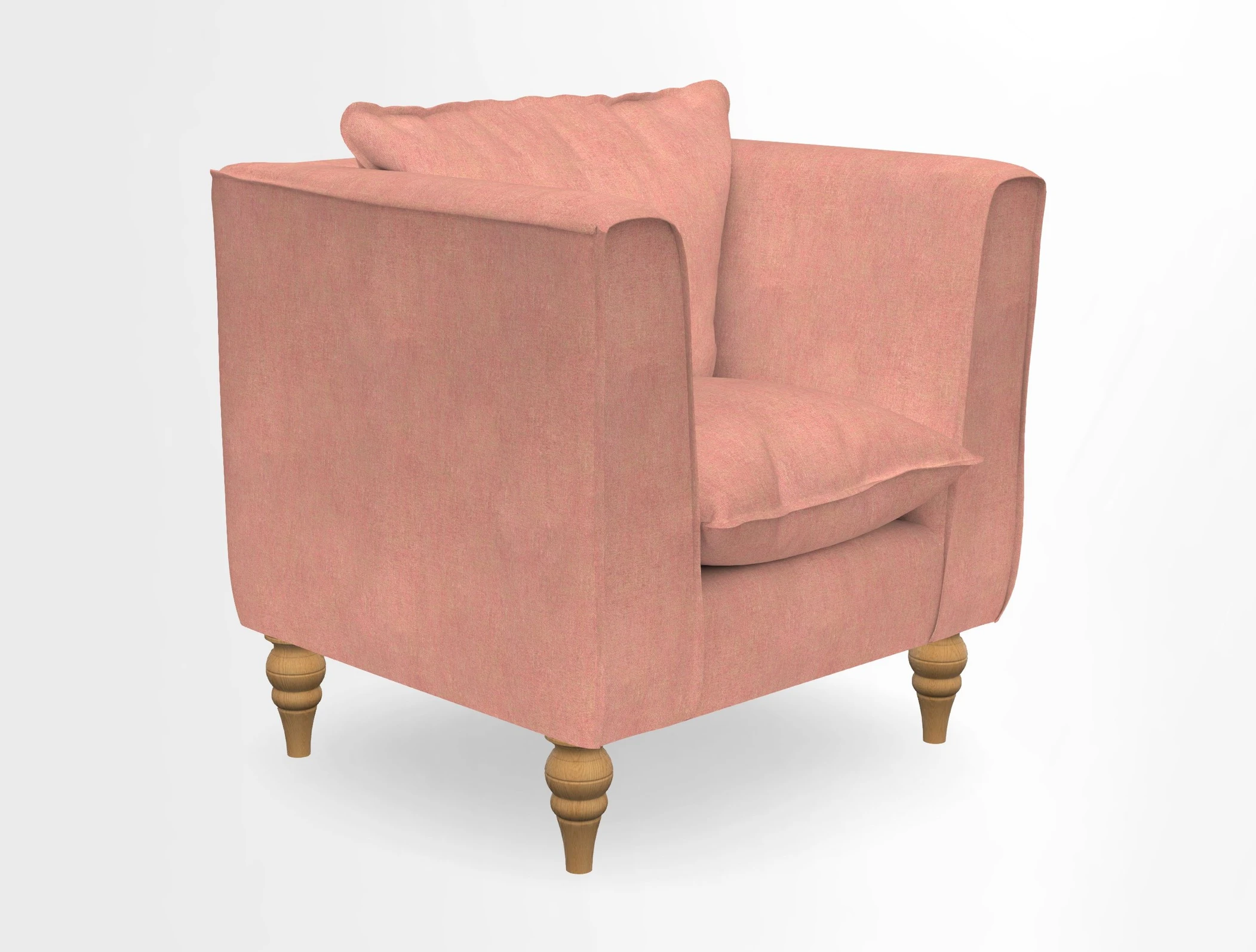 Aysgarth Chair in Two Tone Plain Biscuit
