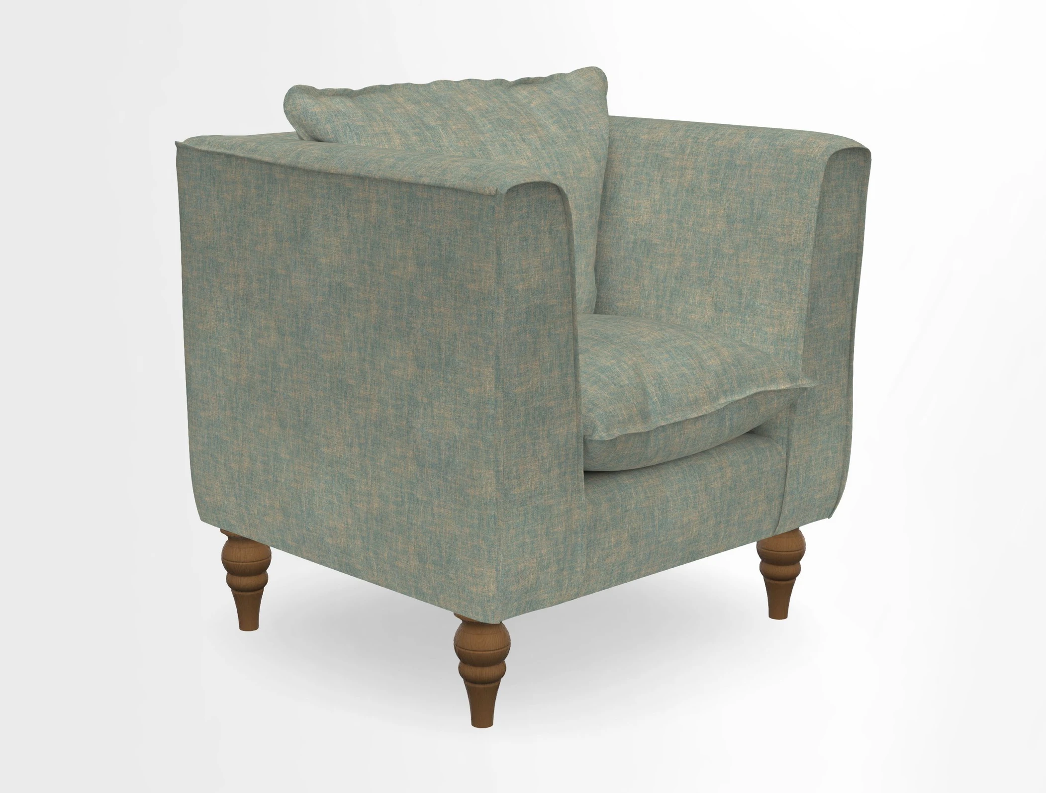 Aysgarth Chair in Two Tone Plain Biscuit