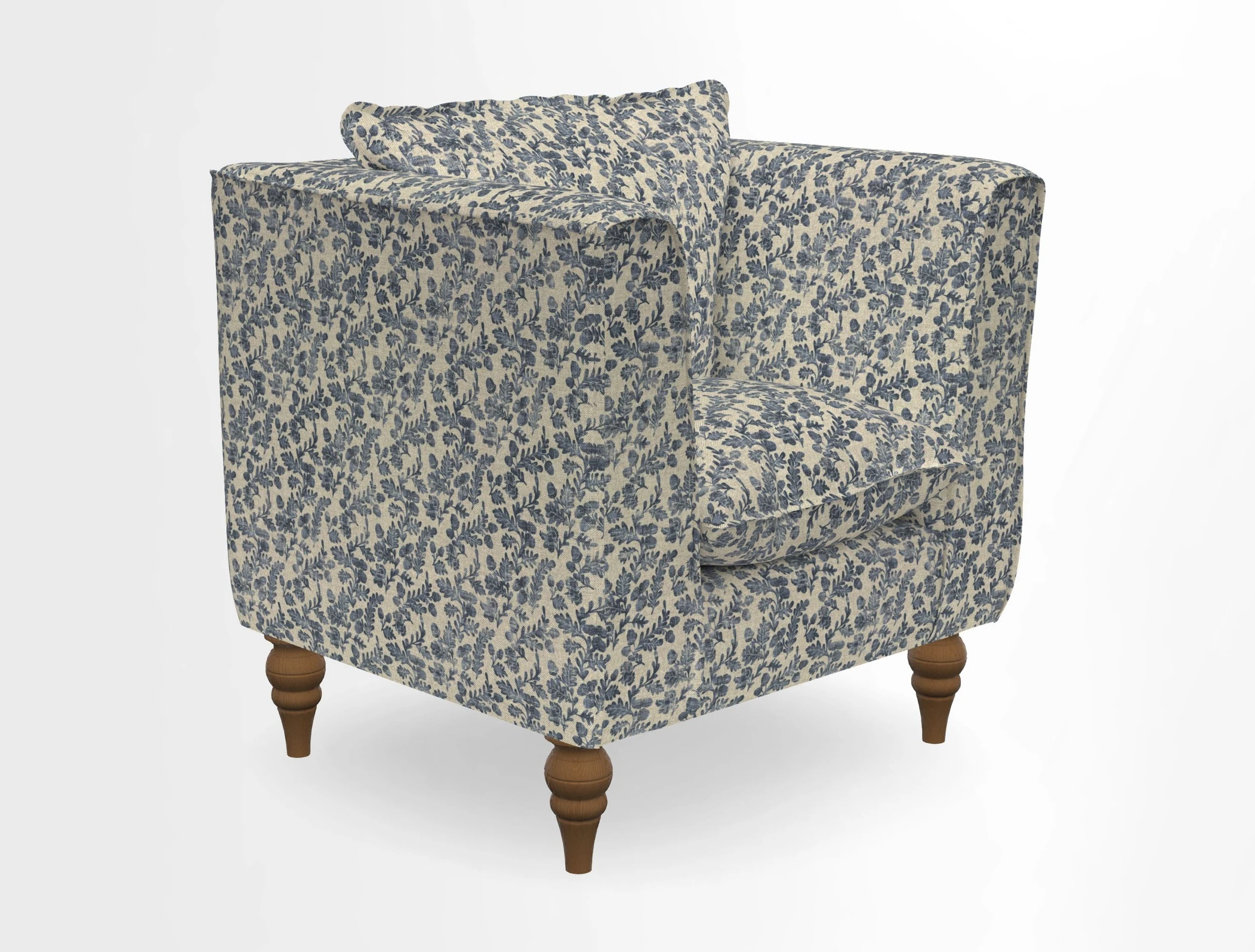 Aysgarth Chair in Two Tone Plain Biscuit