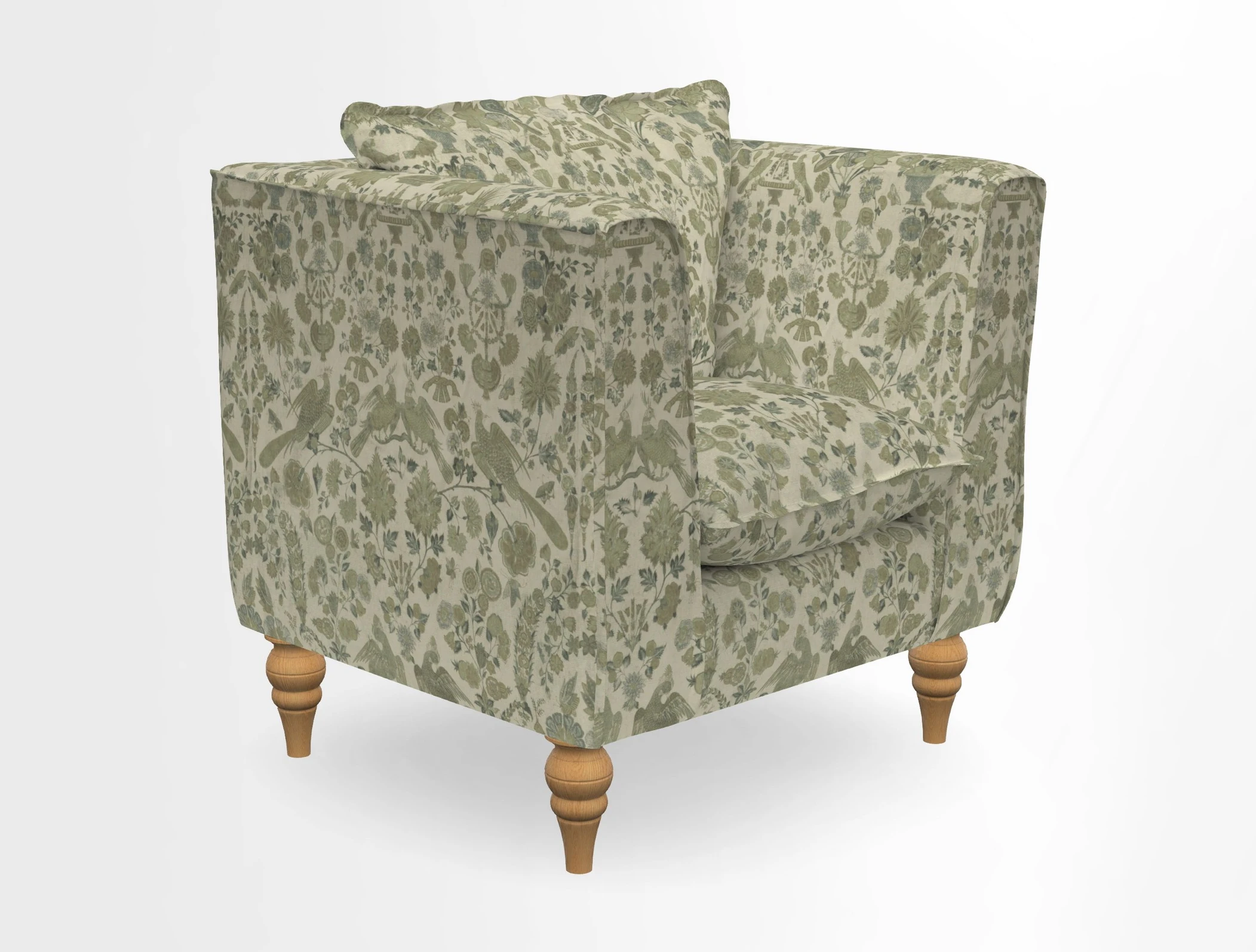 Aysgarth Chair in Two Tone Plain Biscuit