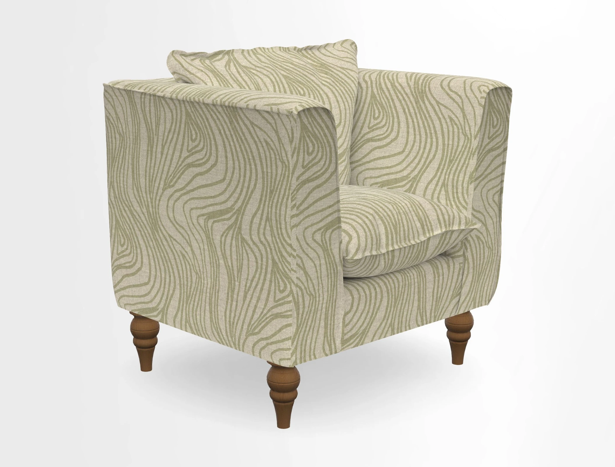 Aysgarth Chair in Two Tone Plain Biscuit