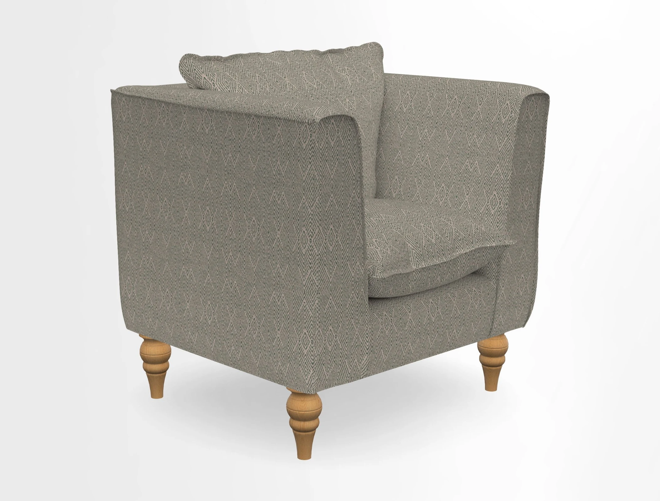 Aysgarth Chair in Two Tone Plain Biscuit
