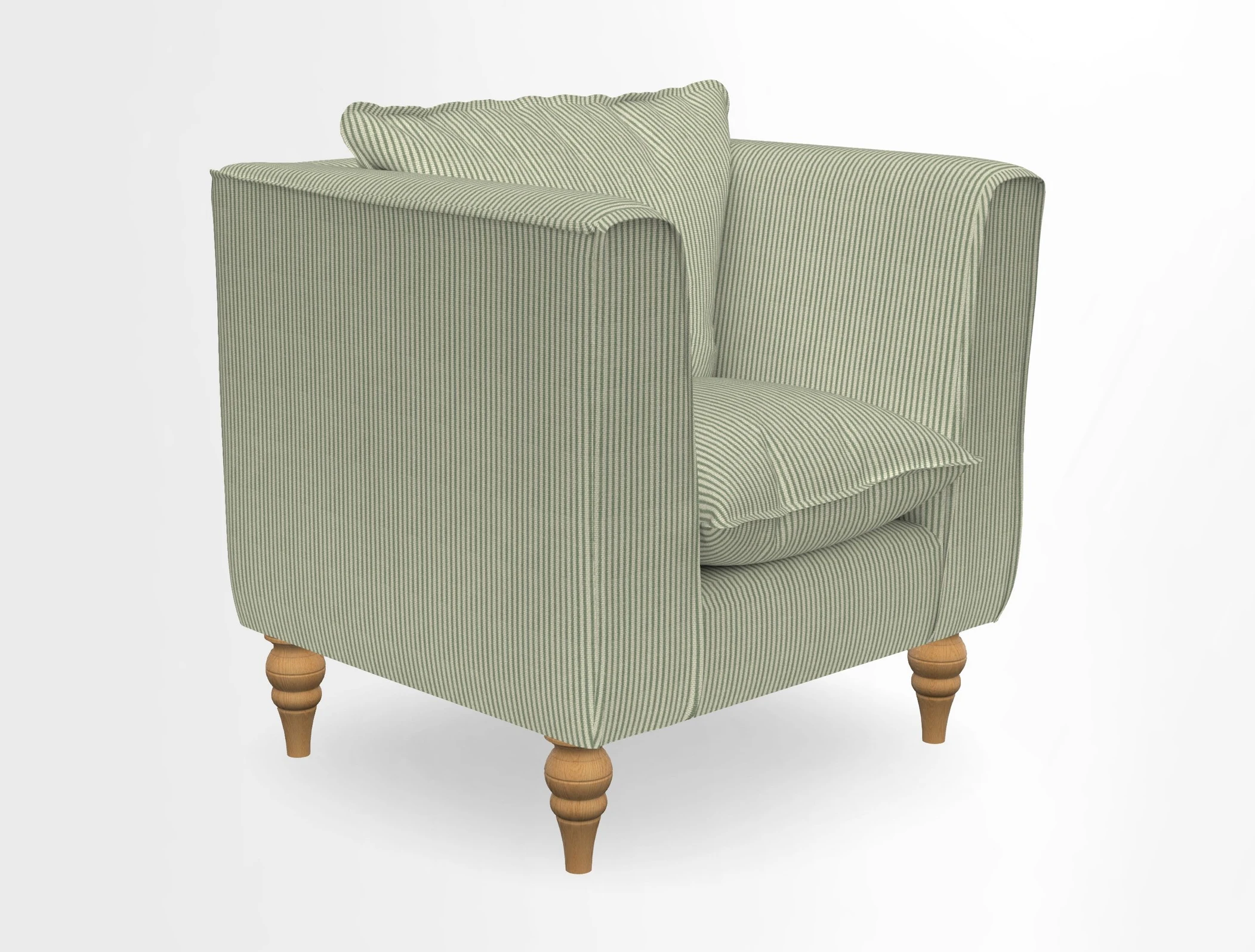 Aysgarth Chair in Two Tone Plain Biscuit