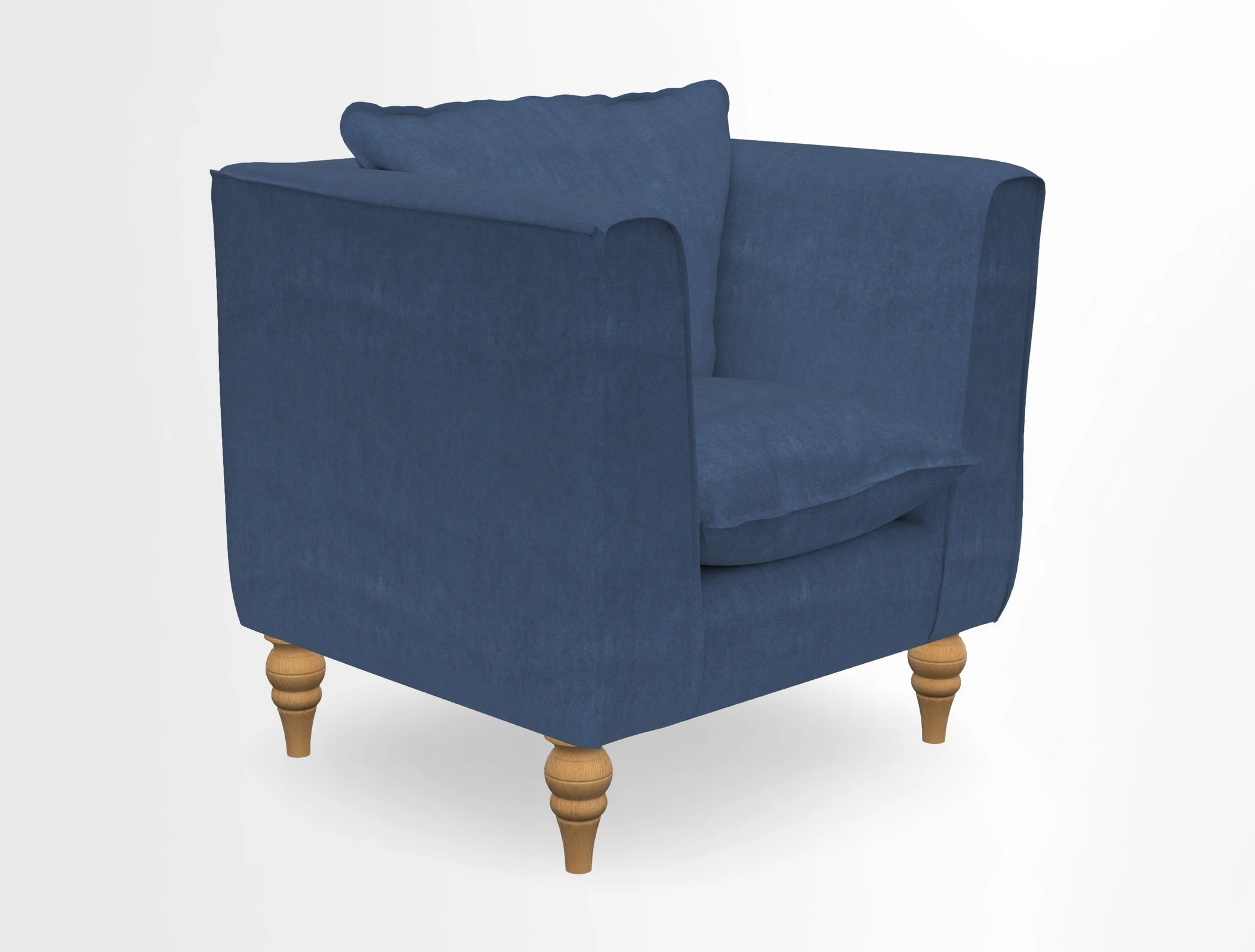 Aysgarth Chair in Two Tone Plain Biscuit