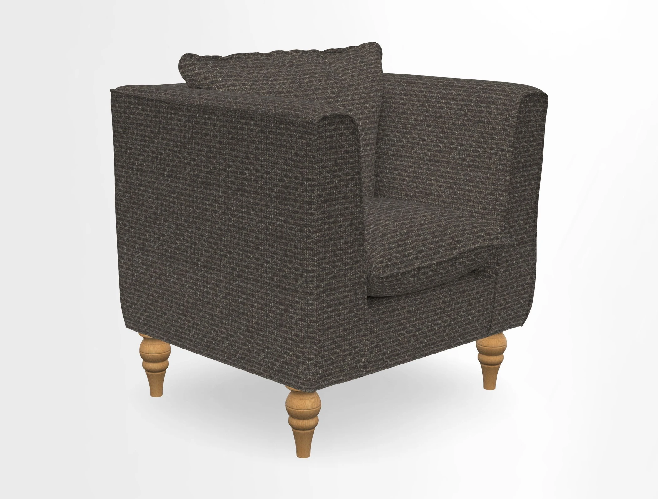 Aysgarth Chair in Two Tone Plain Biscuit