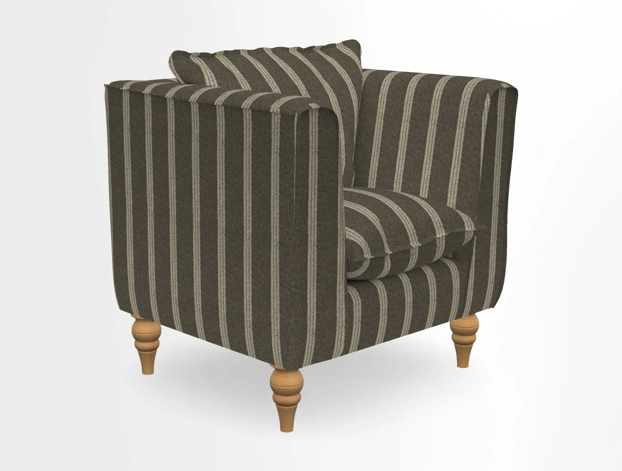 Aysgarth Chair in Two Tone Plain Biscuit