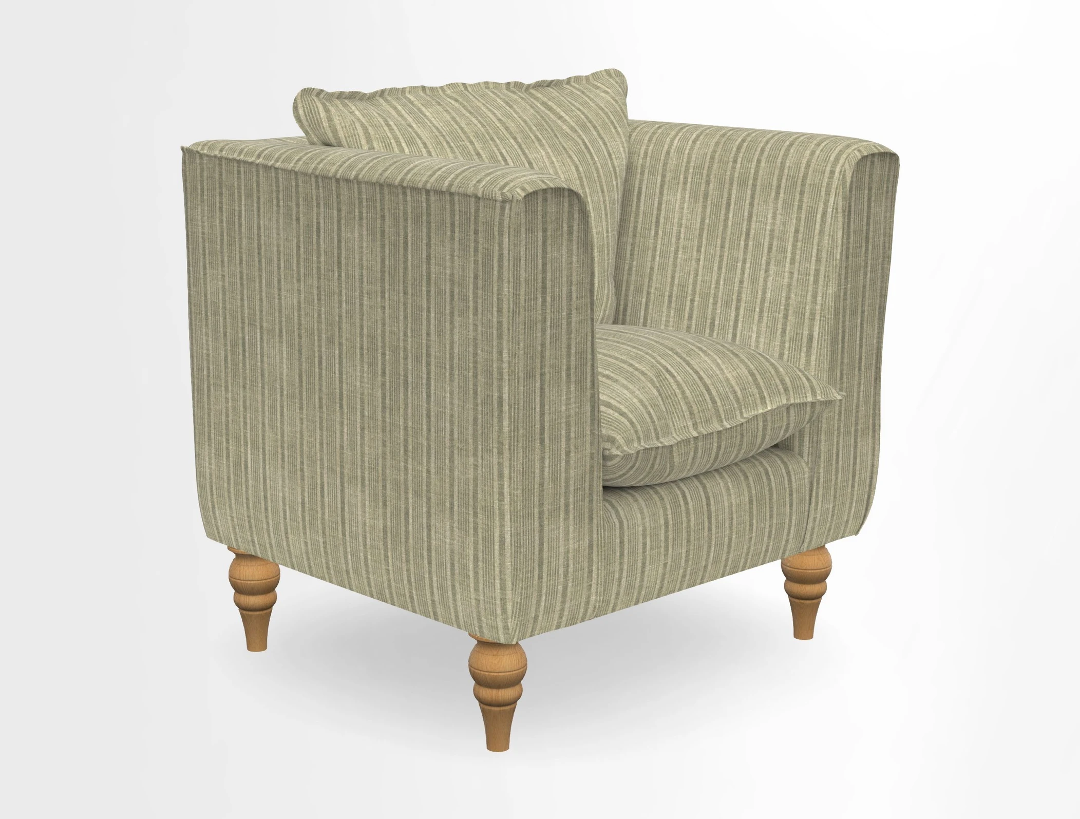 Aysgarth Chair in Two Tone Plain Biscuit