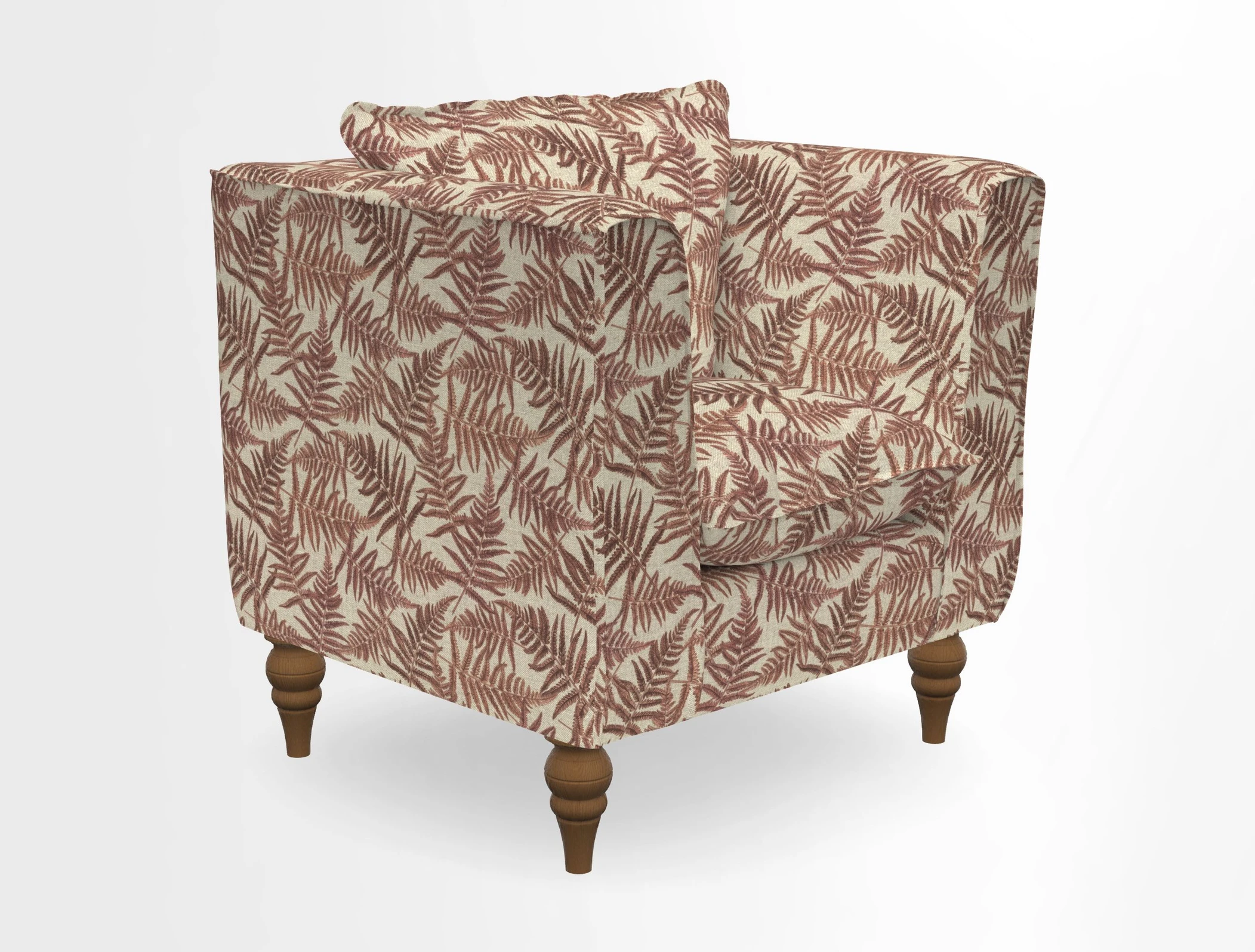Aysgarth Chair in Two Tone Plain Biscuit
