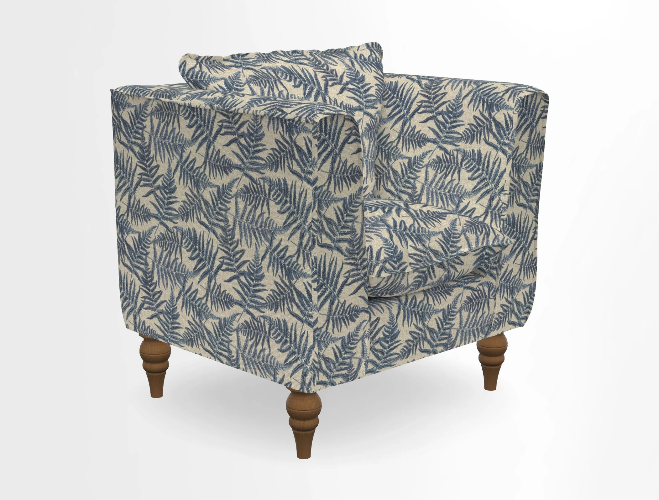 Aysgarth Chair in Two Tone Plain Biscuit