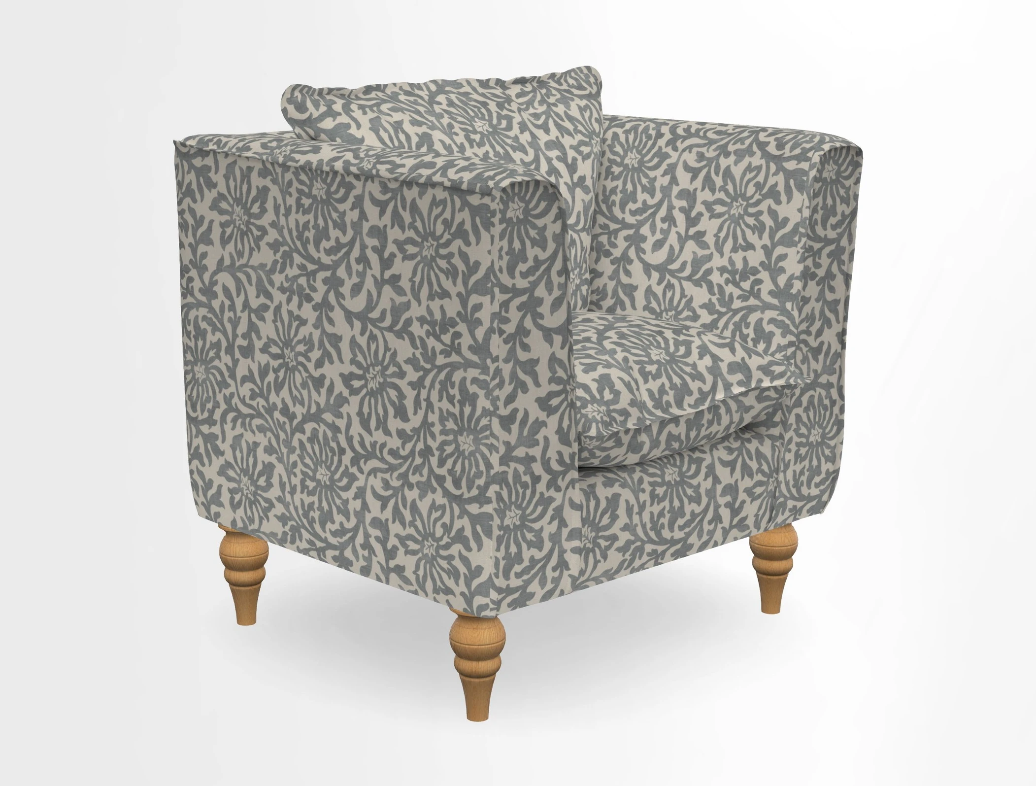 Aysgarth Chair in Two Tone Plain Biscuit