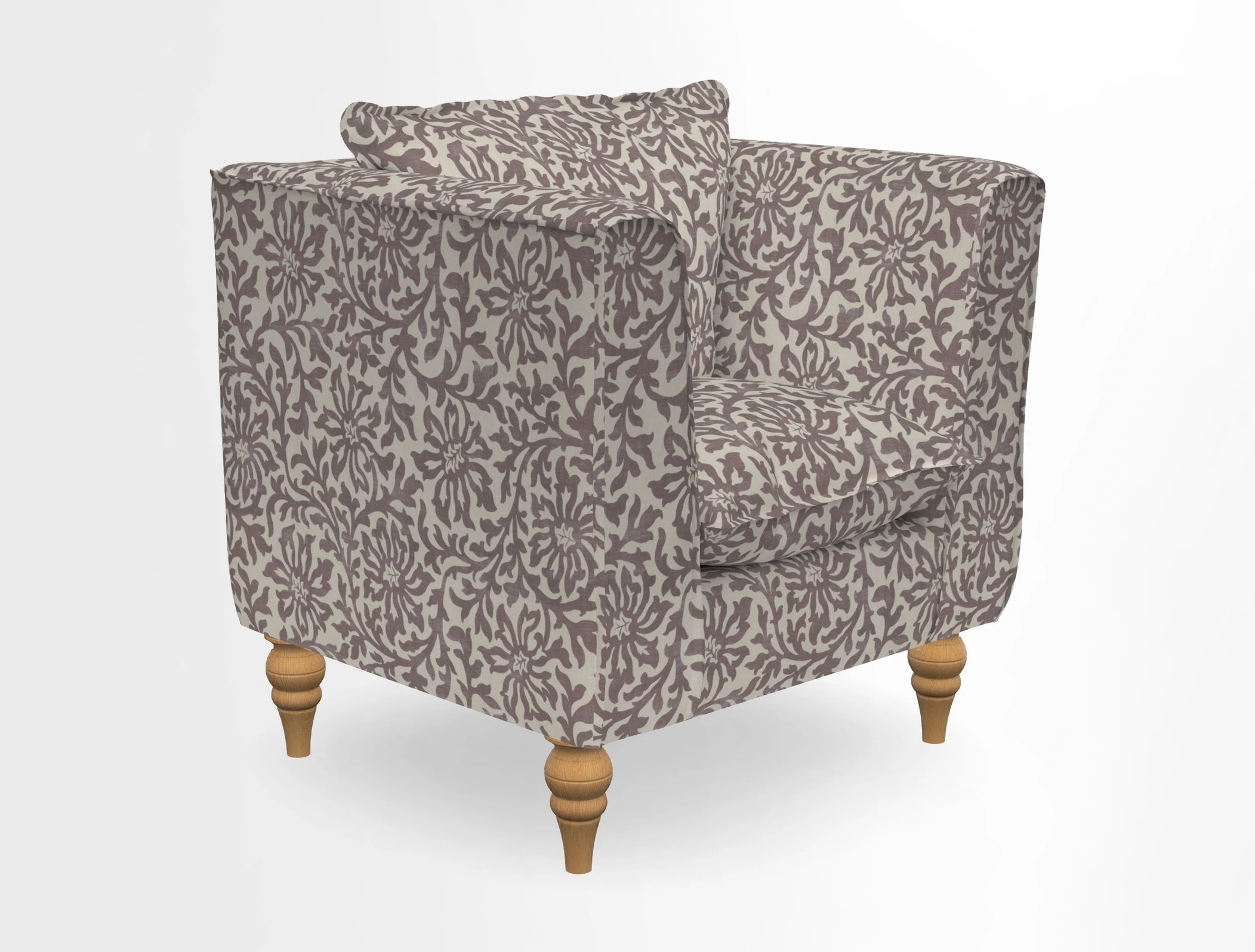 Aysgarth Chair in Two Tone Plain Biscuit