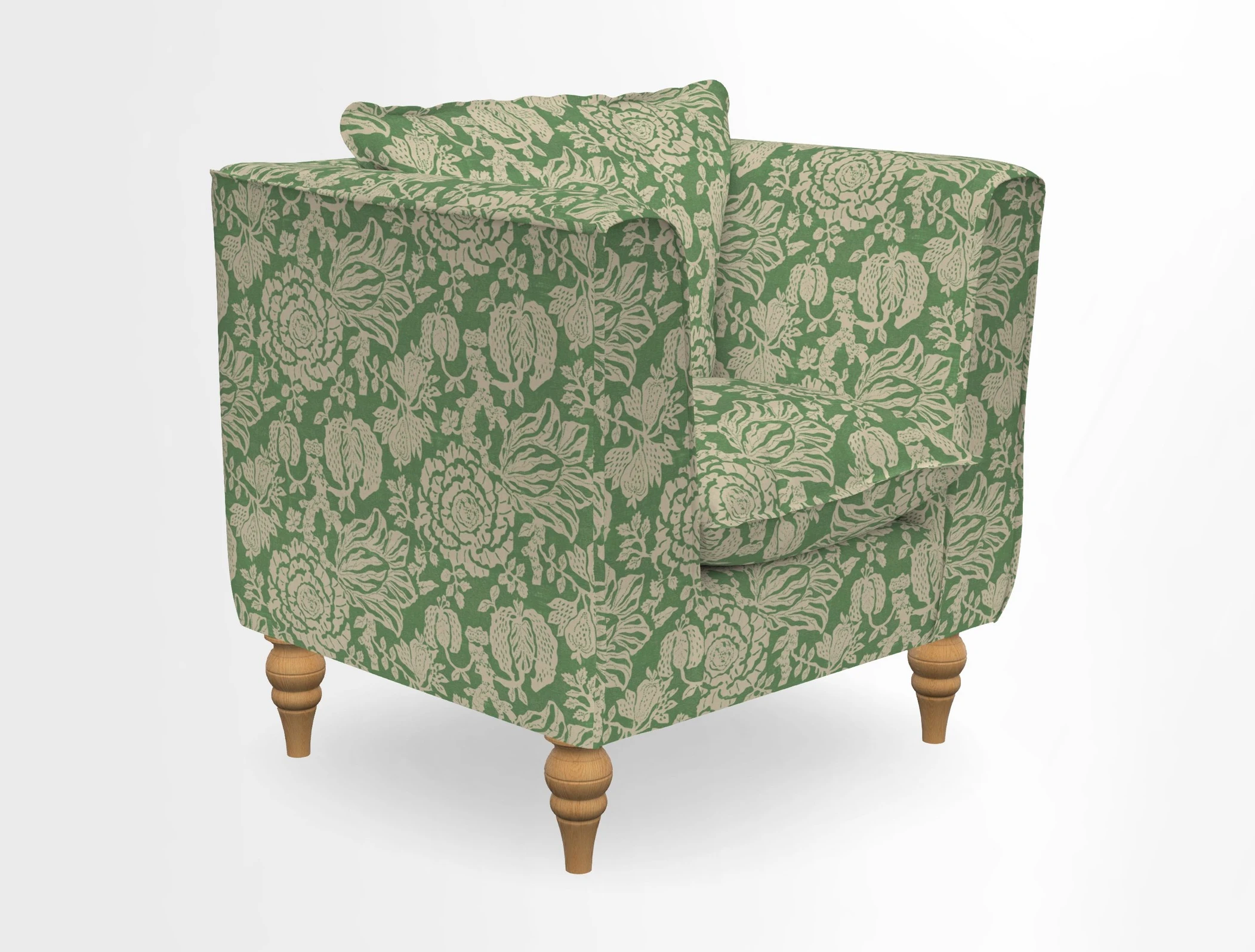 Aysgarth Chair in Two Tone Plain Biscuit