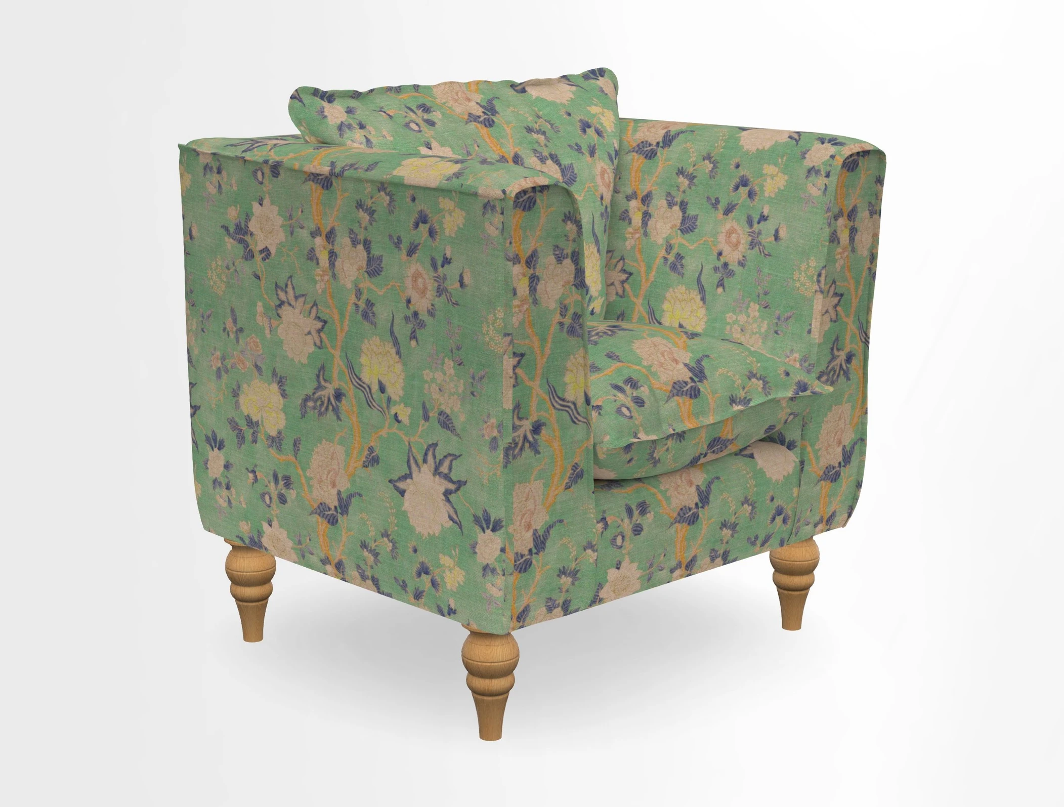 Aysgarth Chair in Two Tone Plain Biscuit