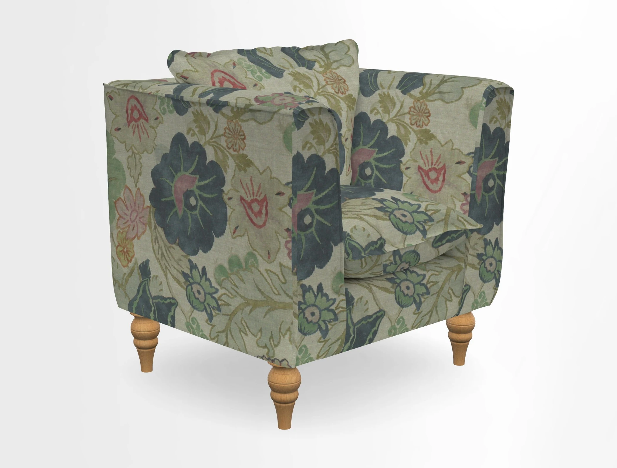 Aysgarth Chair in Two Tone Plain Biscuit