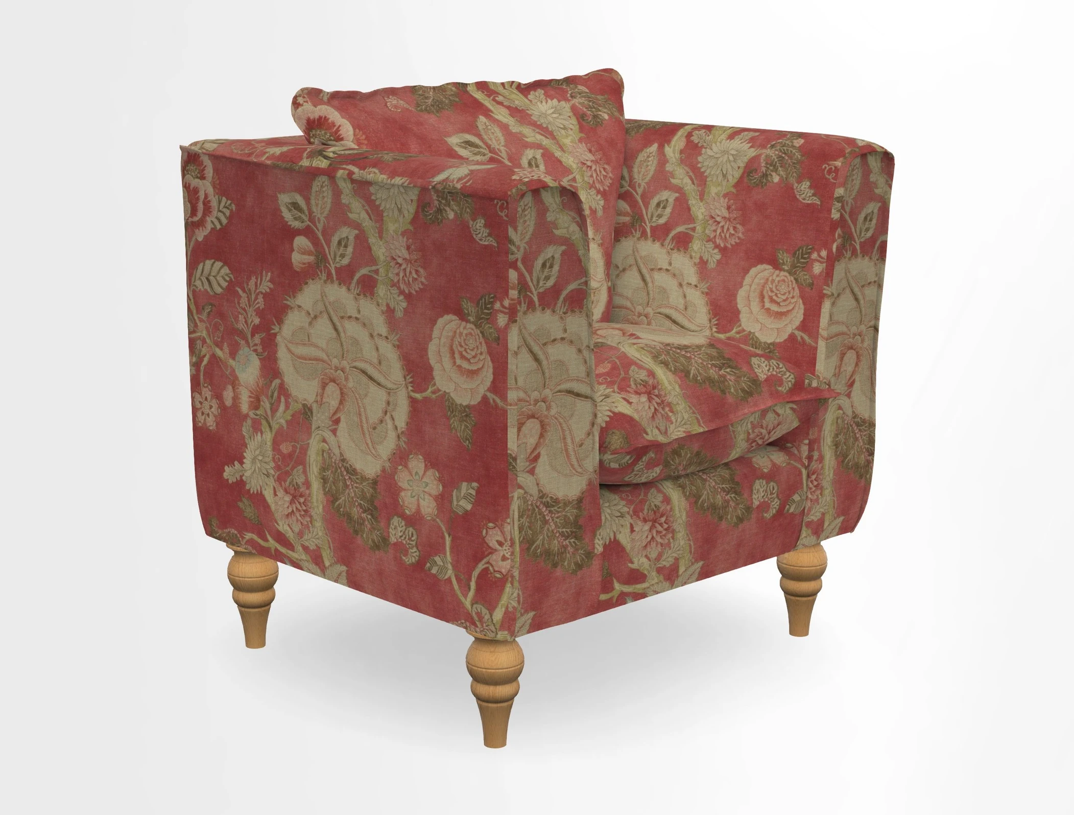 Aysgarth Chair in Two Tone Plain Biscuit