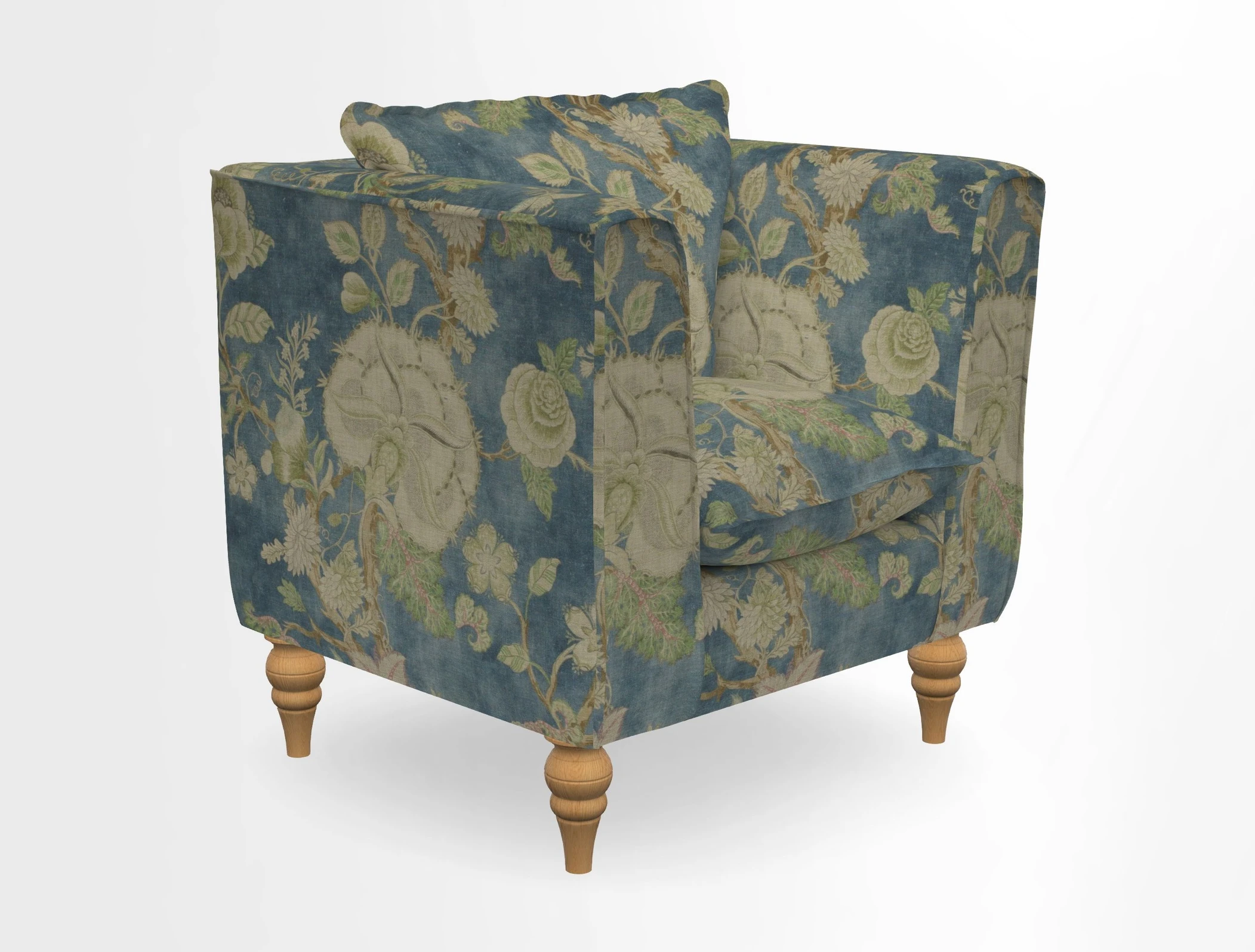Aysgarth Chair in Two Tone Plain Biscuit