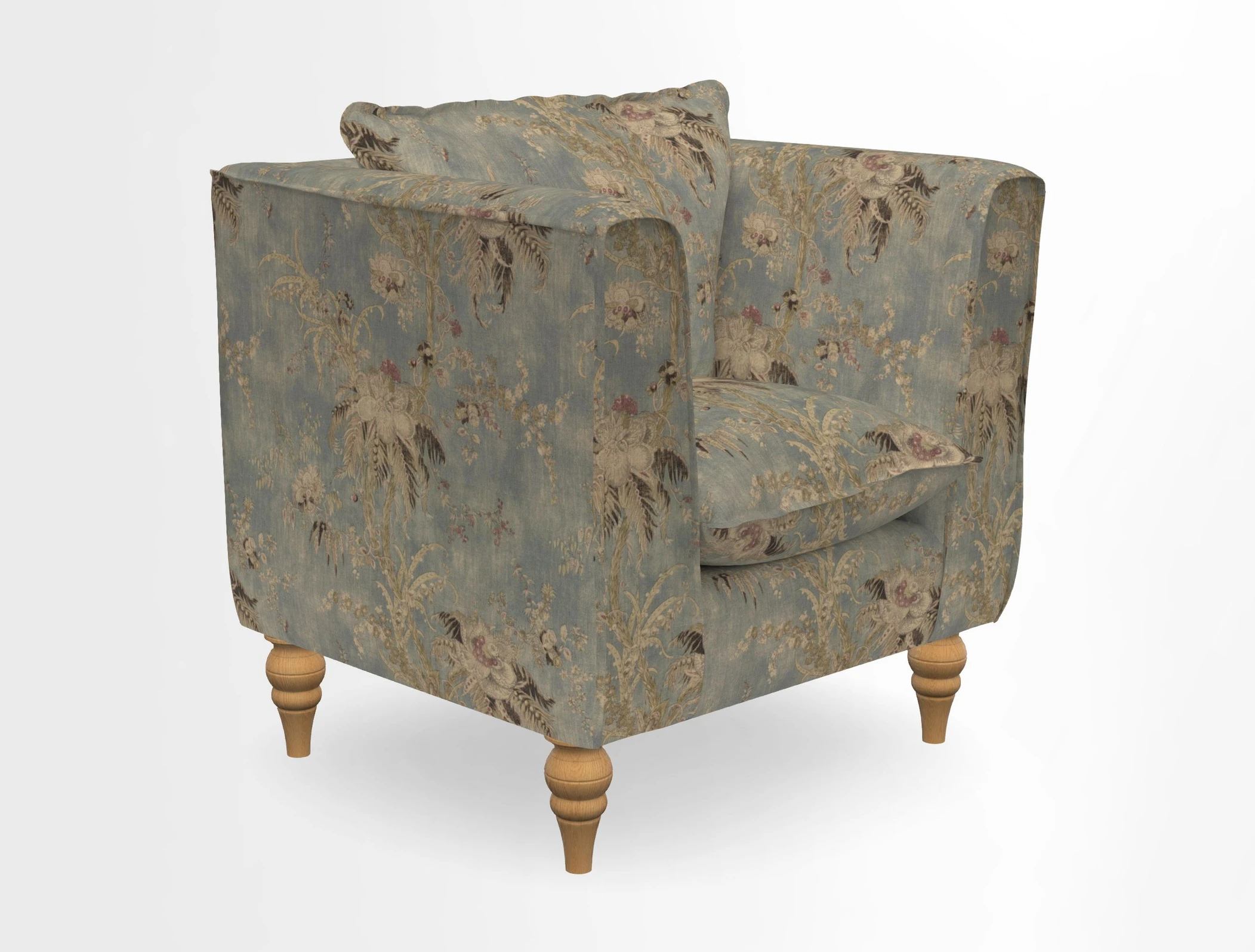 Aysgarth Chair in Two Tone Plain Biscuit