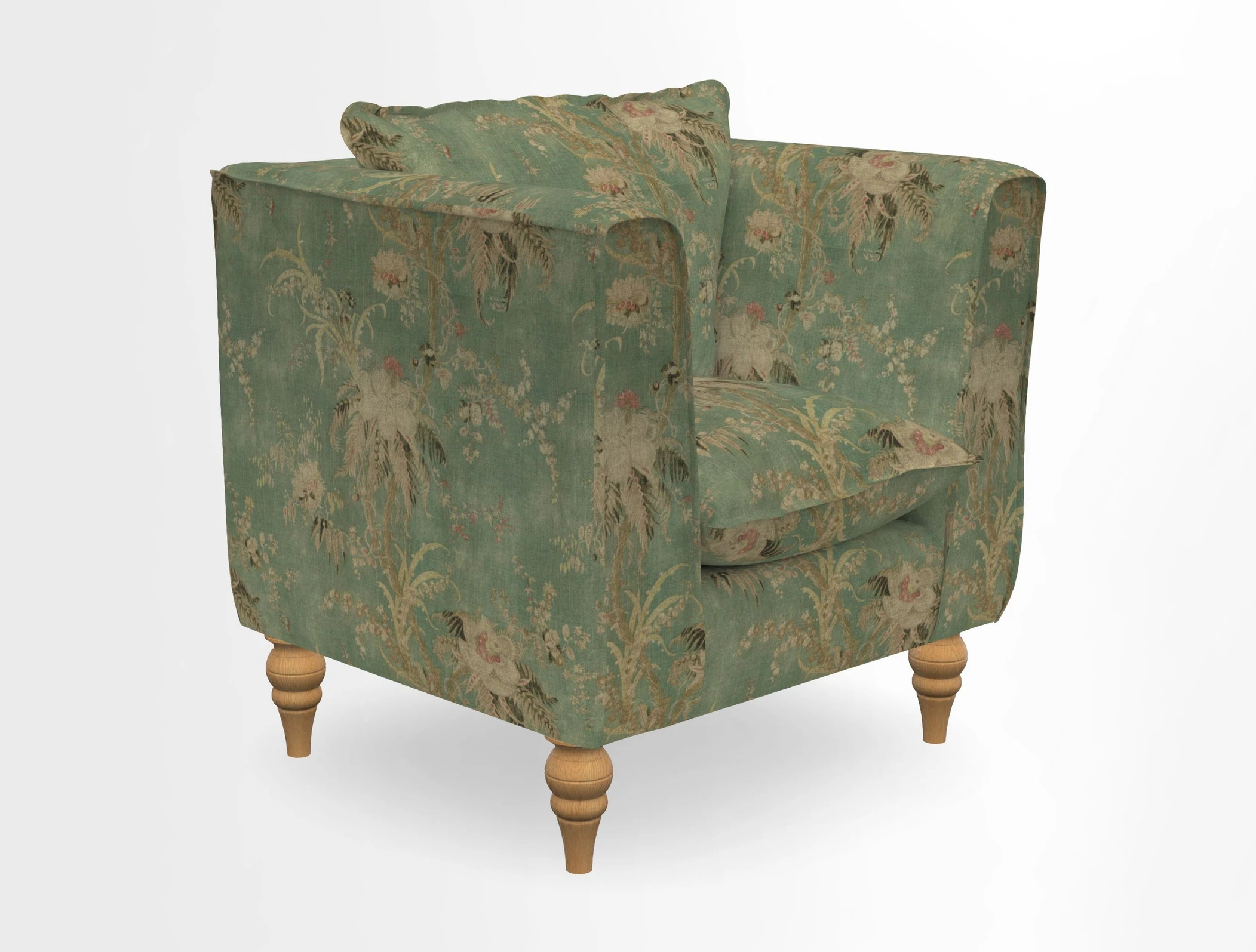 Aysgarth Chair in Two Tone Plain Biscuit