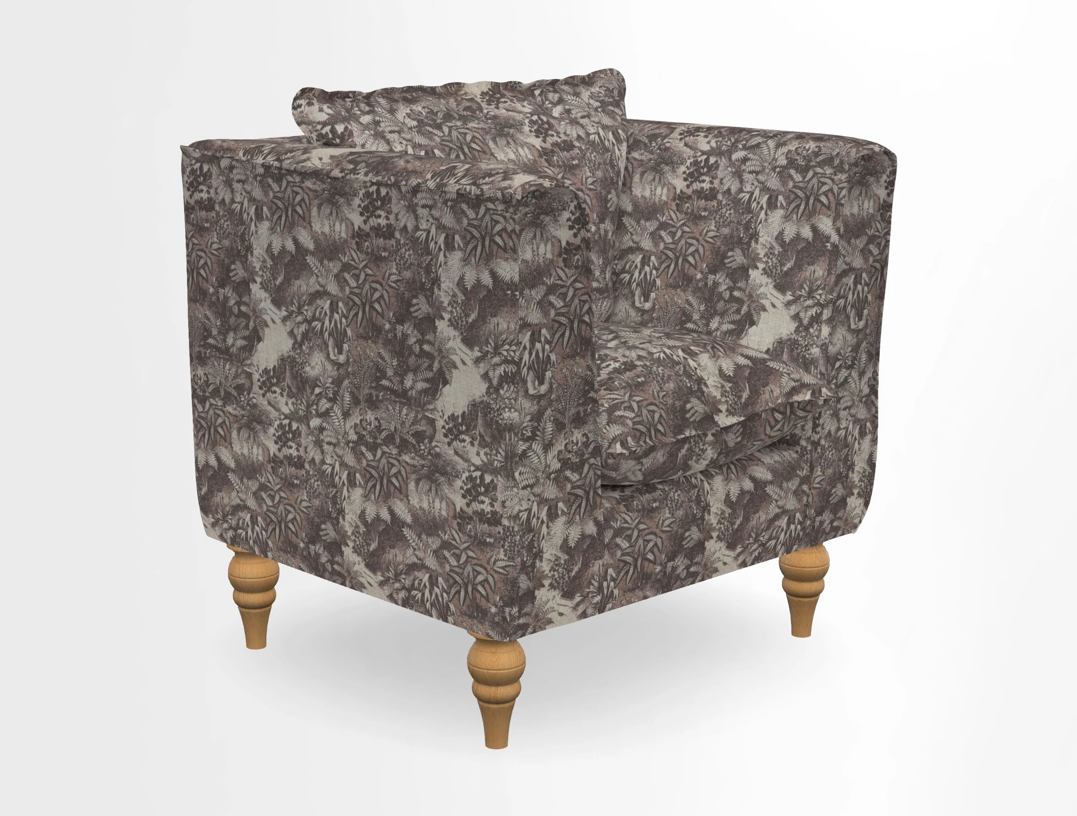 Aysgarth Chair in Two Tone Plain Biscuit