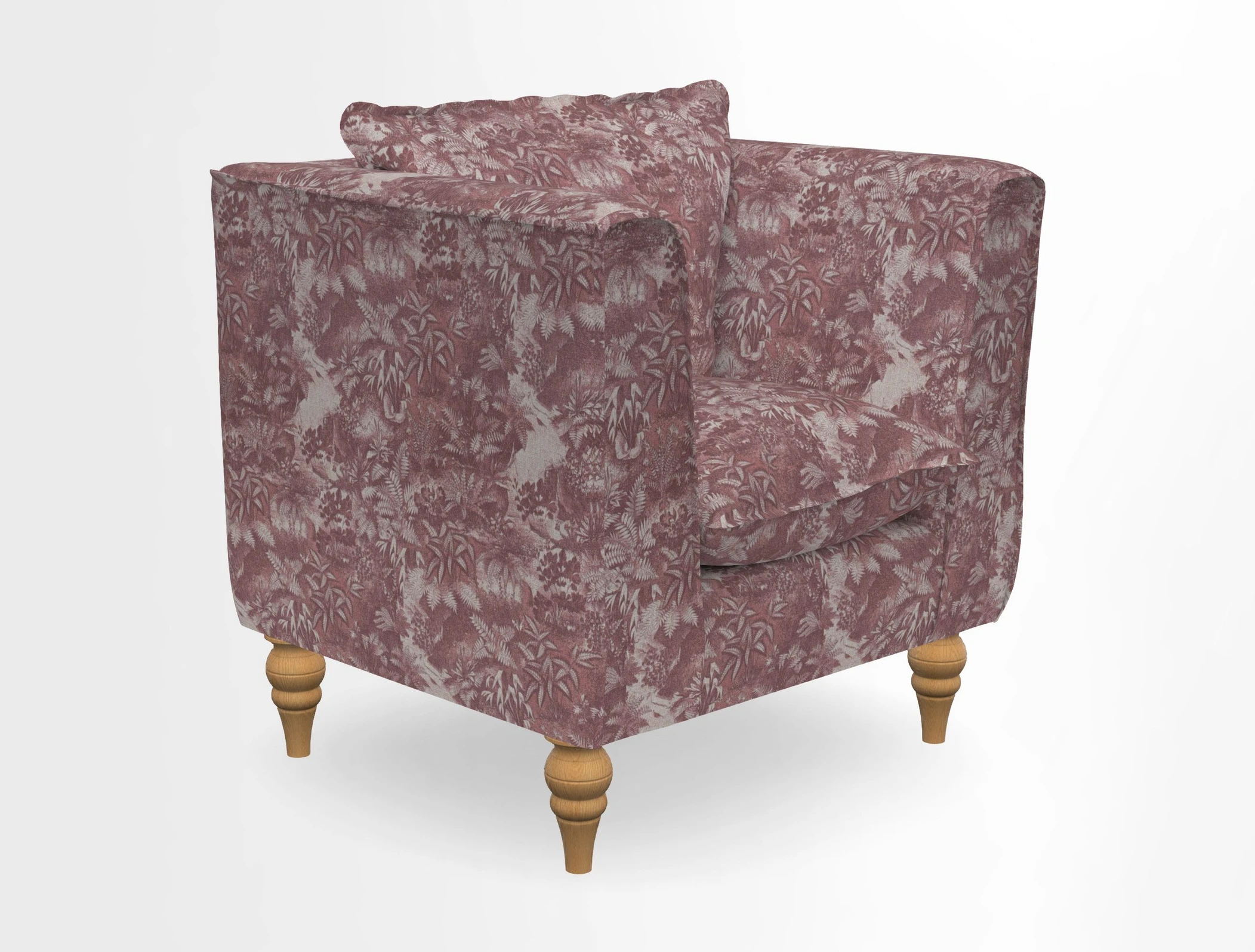 Aysgarth Chair in Two Tone Plain Biscuit
