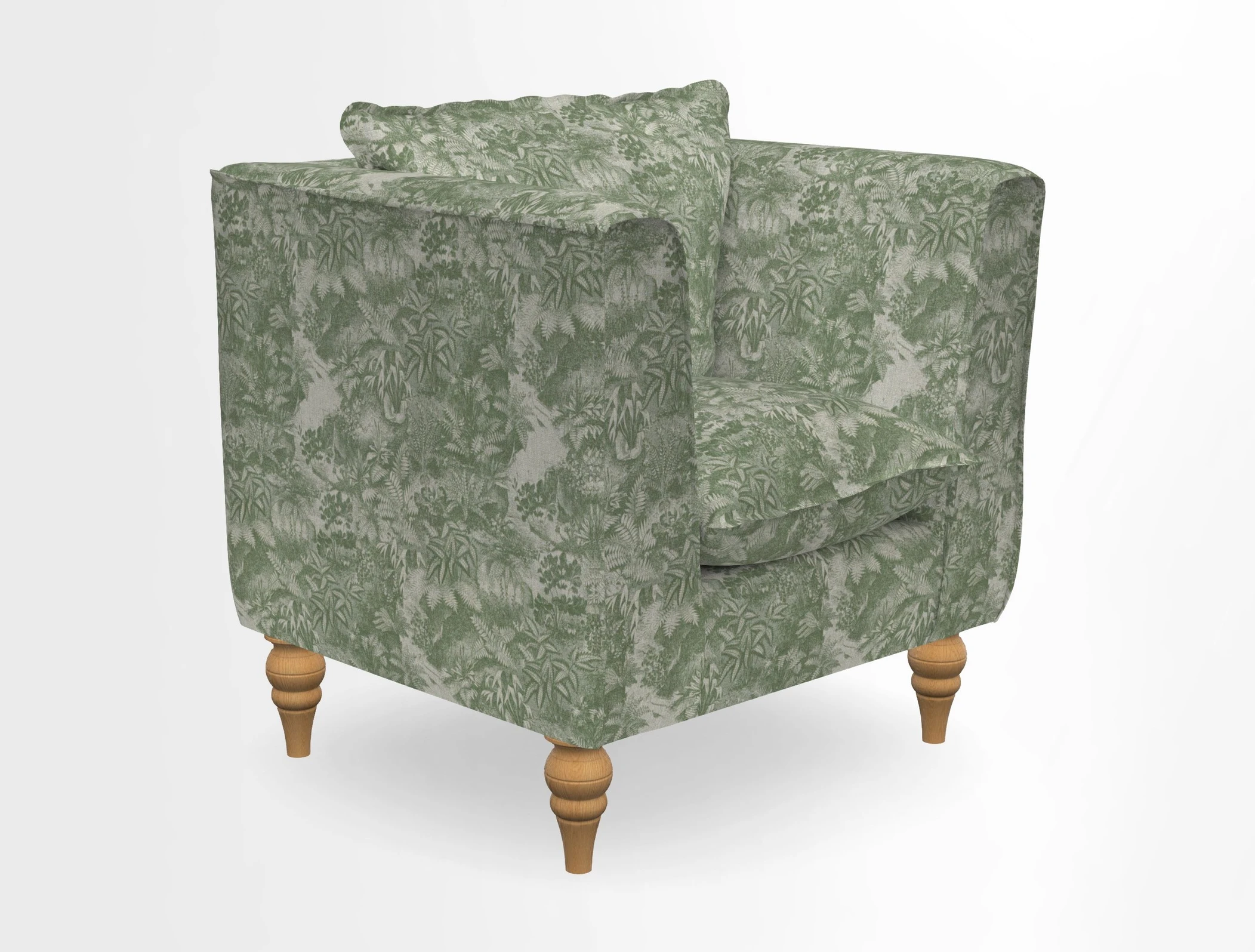 Aysgarth Chair in Two Tone Plain Biscuit