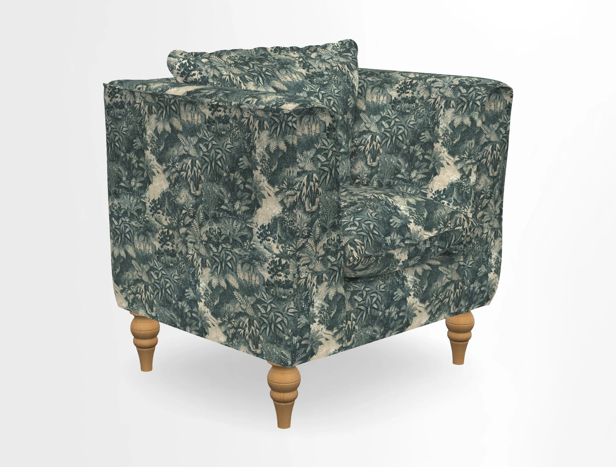 Aysgarth Chair in Two Tone Plain Biscuit