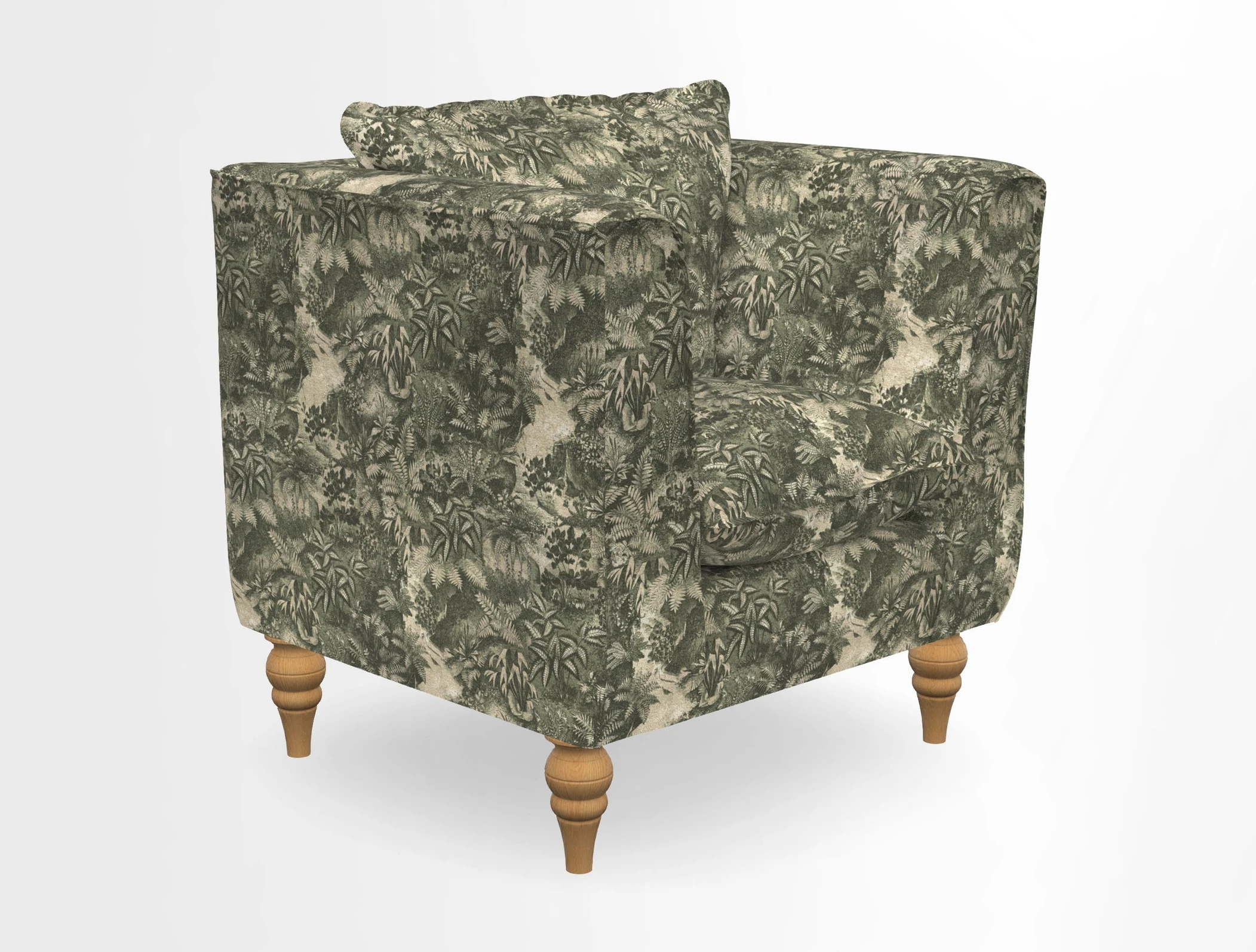 Aysgarth Chair in Two Tone Plain Biscuit