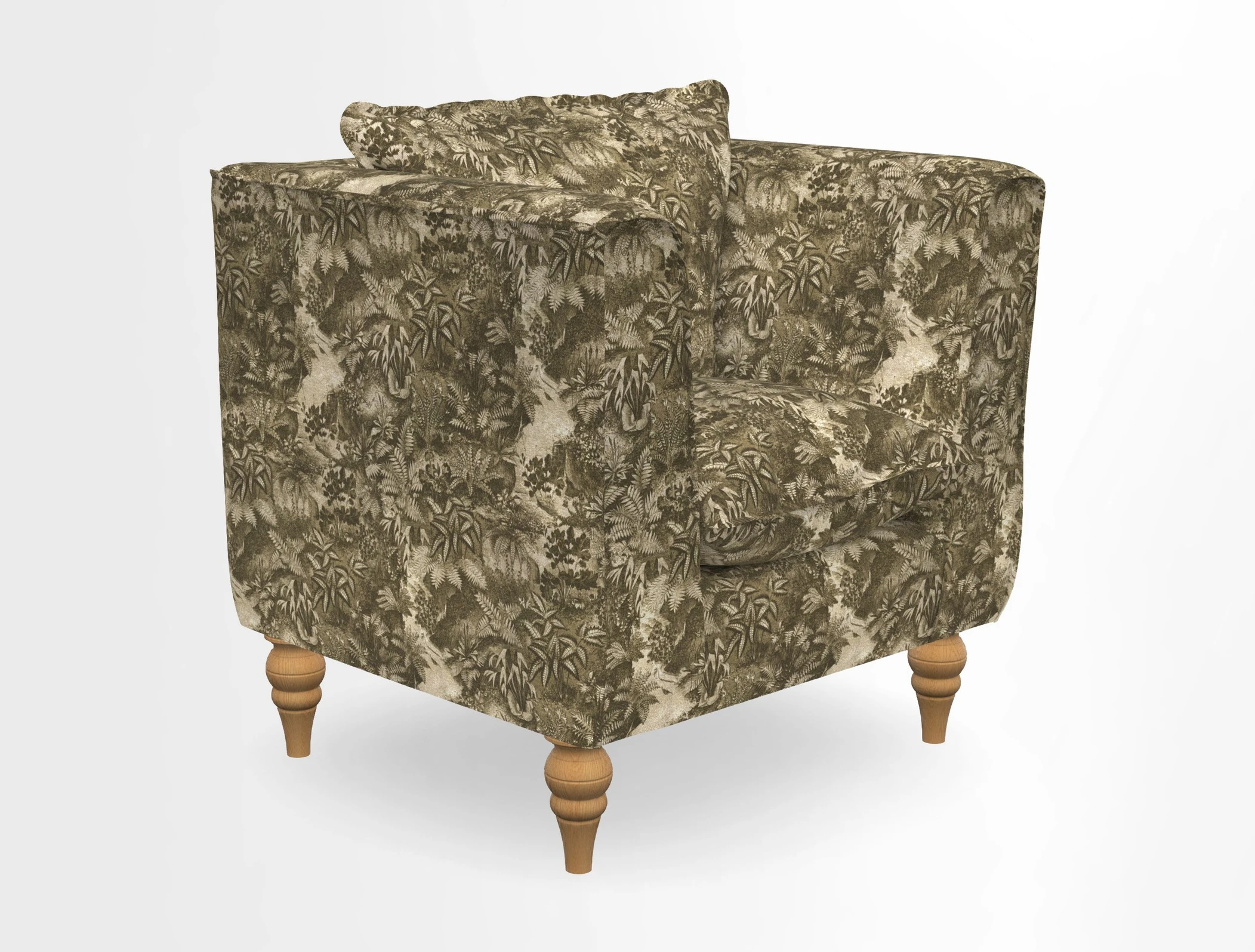 Aysgarth Chair in Two Tone Plain Biscuit