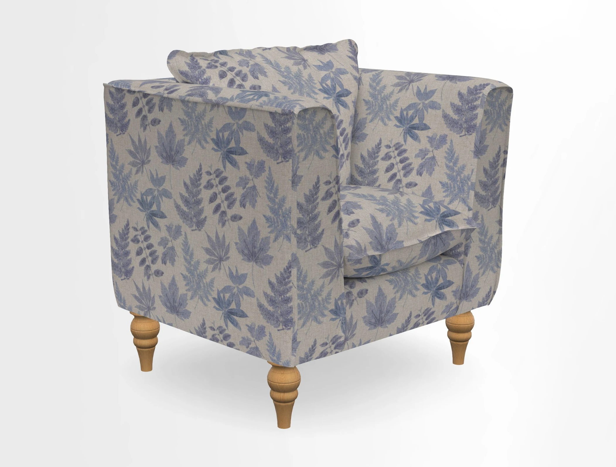 Aysgarth Chair in Two Tone Plain Biscuit