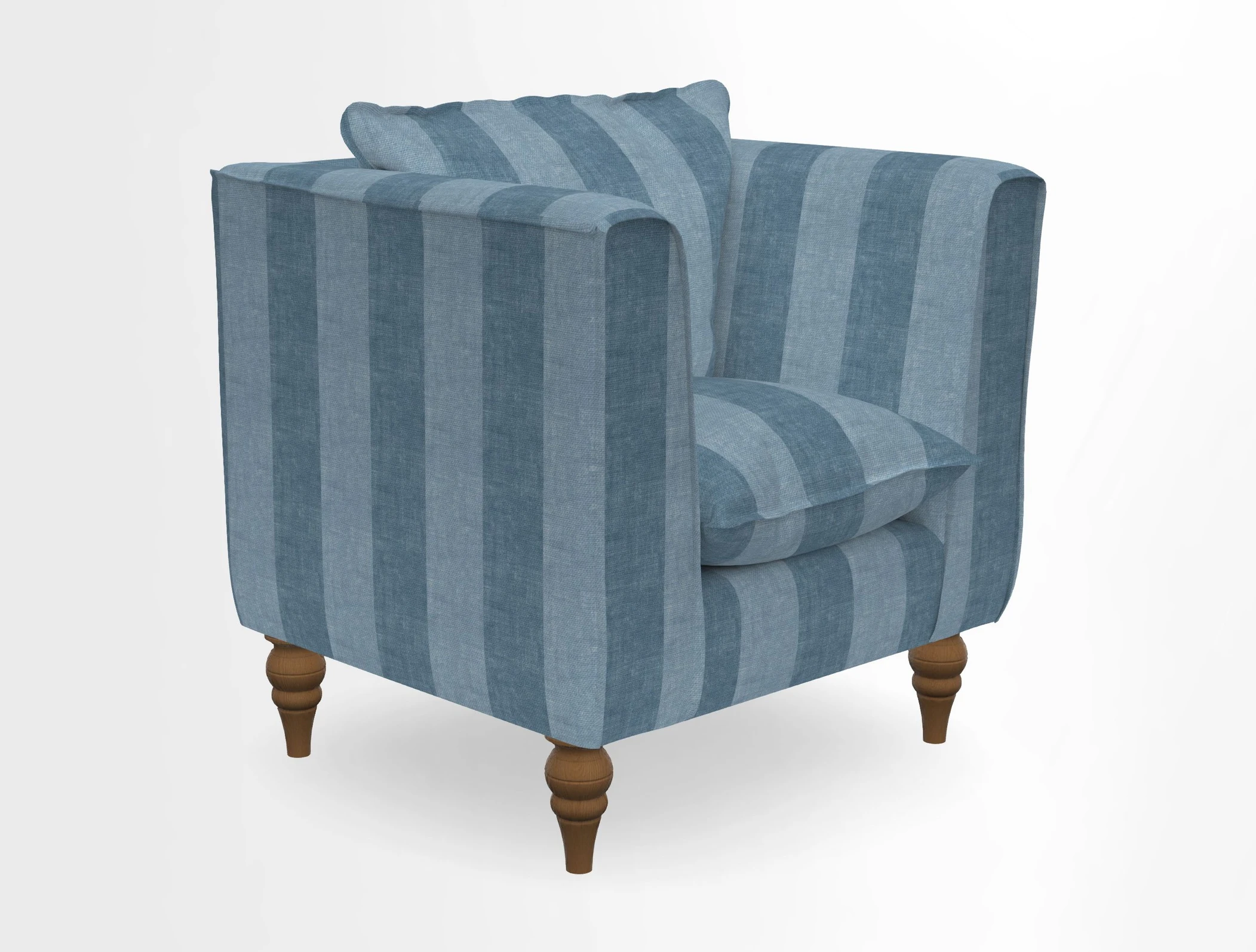 Aysgarth Chair in Two Tone Plain Biscuit