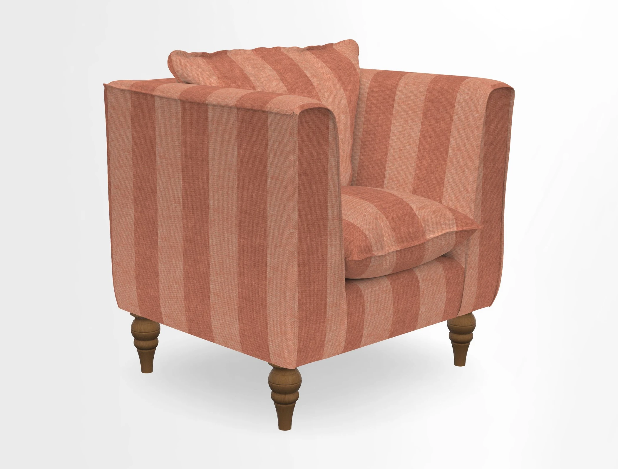 Aysgarth Chair in Two Tone Plain Biscuit