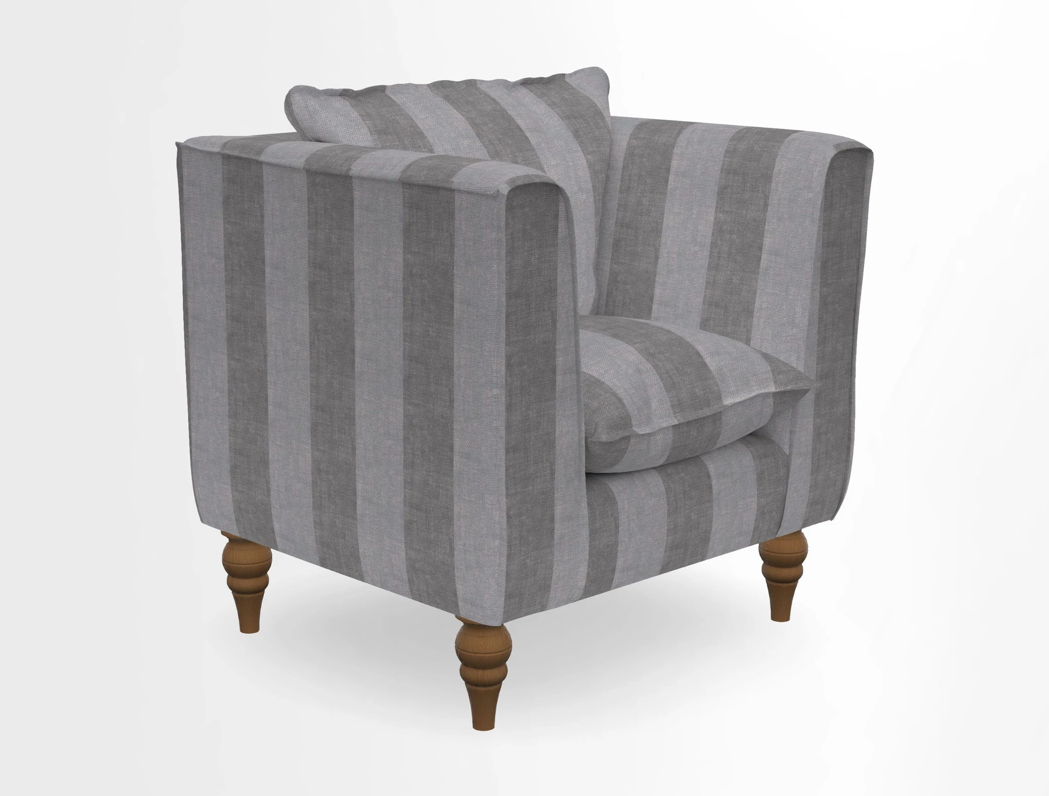 Aysgarth Chair in Two Tone Plain Biscuit