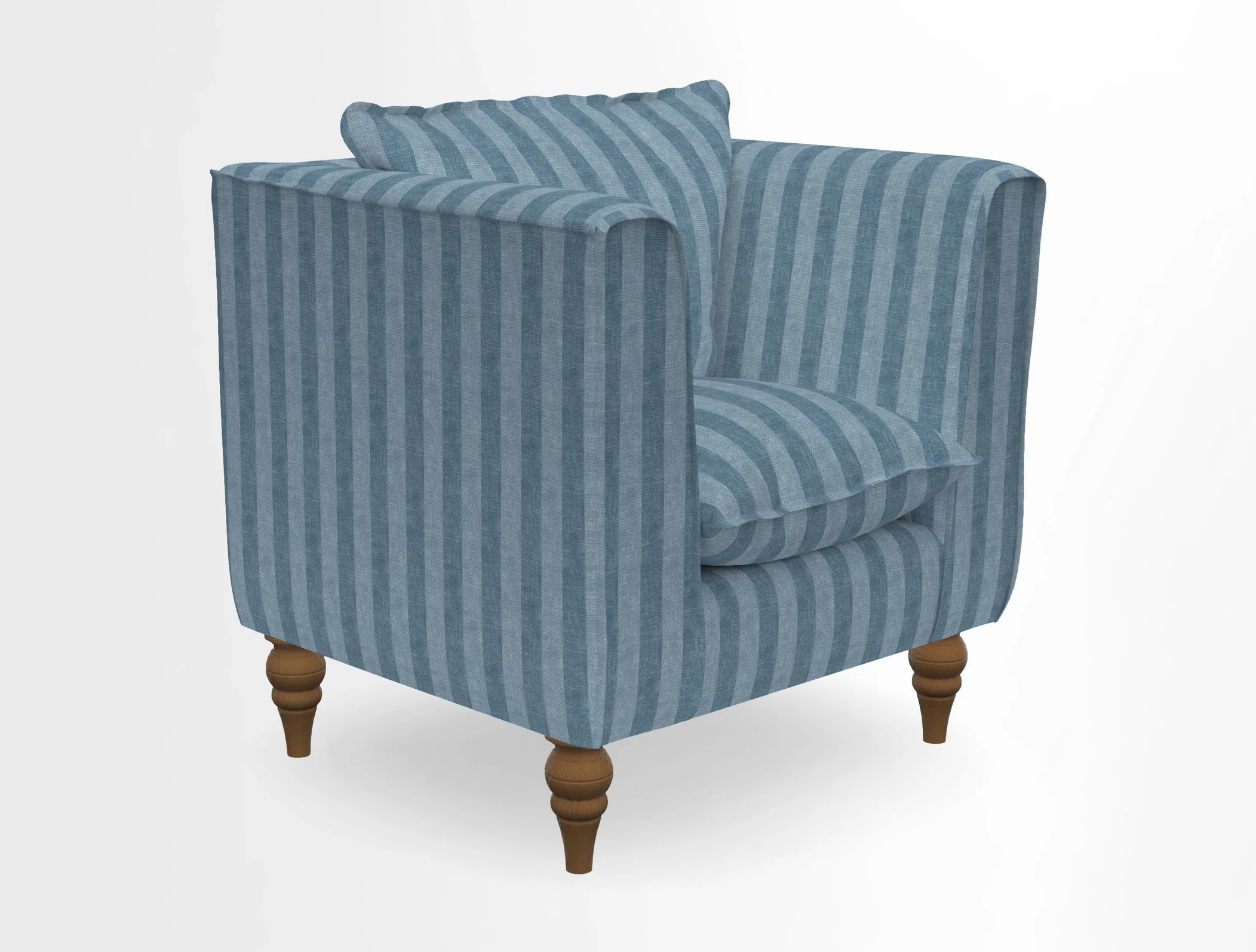Aysgarth Chair in Two Tone Plain Biscuit