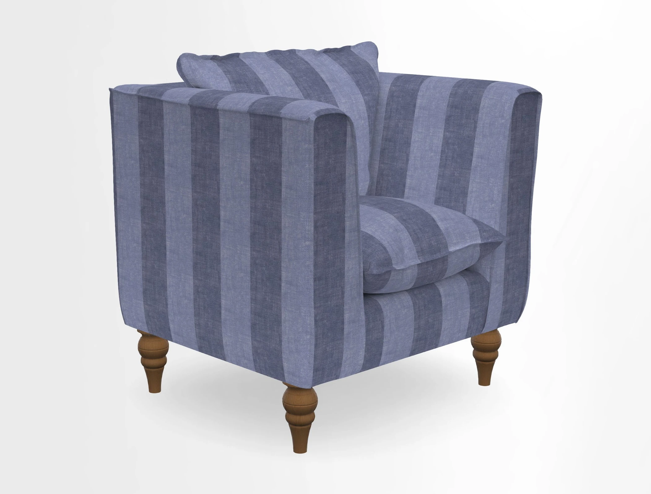 Aysgarth Chair in Two Tone Plain Biscuit