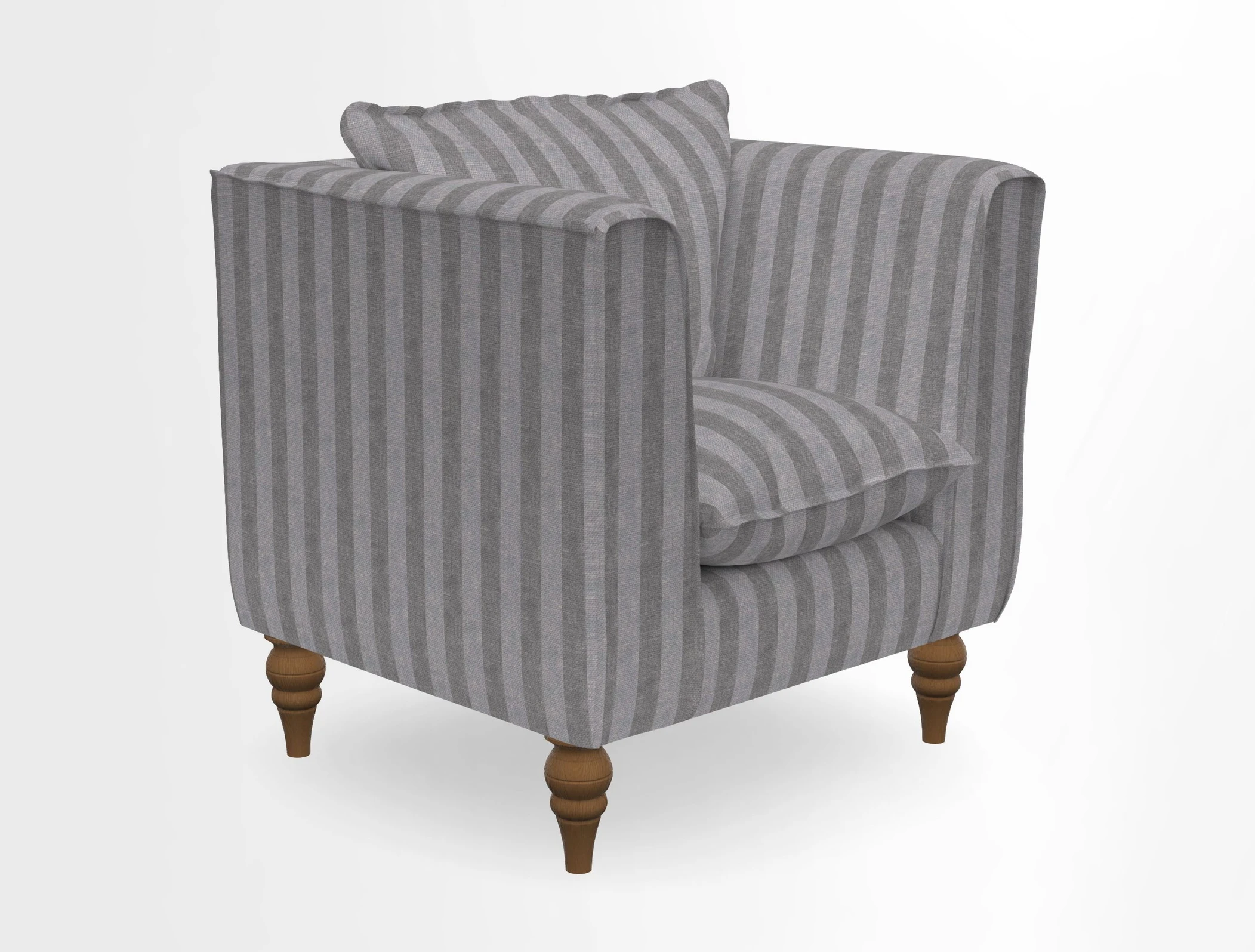Aysgarth Chair in Two Tone Plain Biscuit