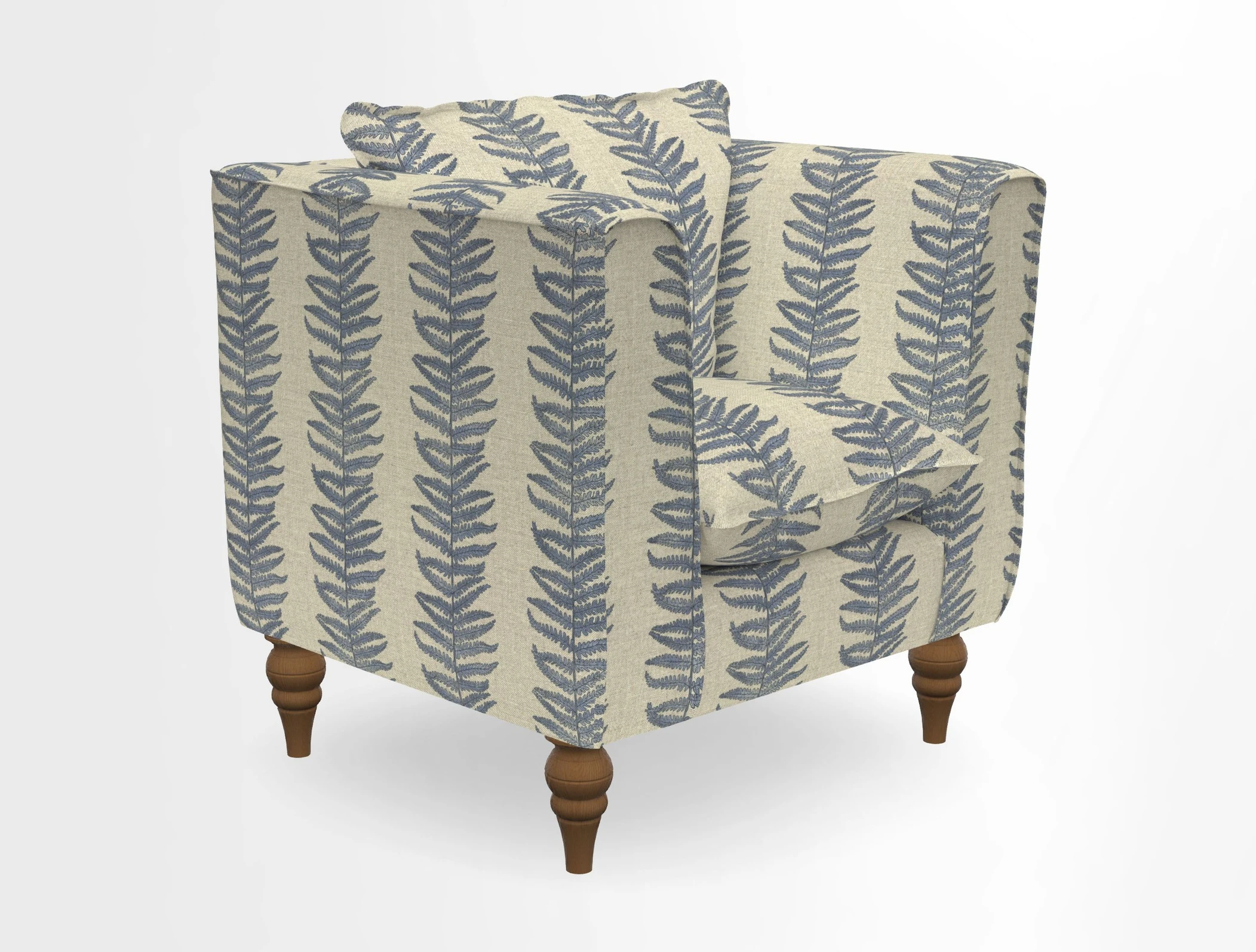 Aysgarth Chair in Two Tone Plain Biscuit