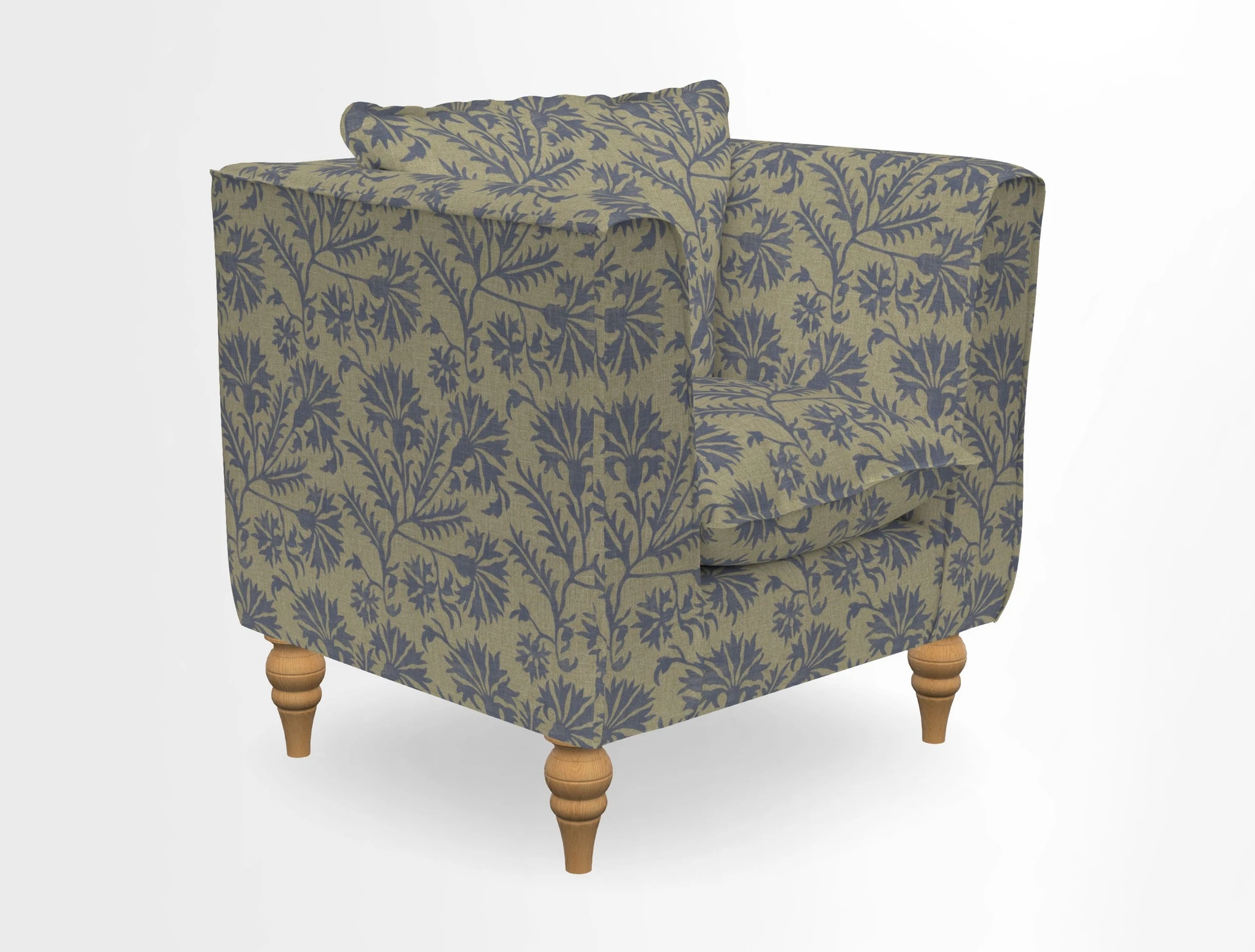 Aysgarth Chair in Two Tone Plain Biscuit