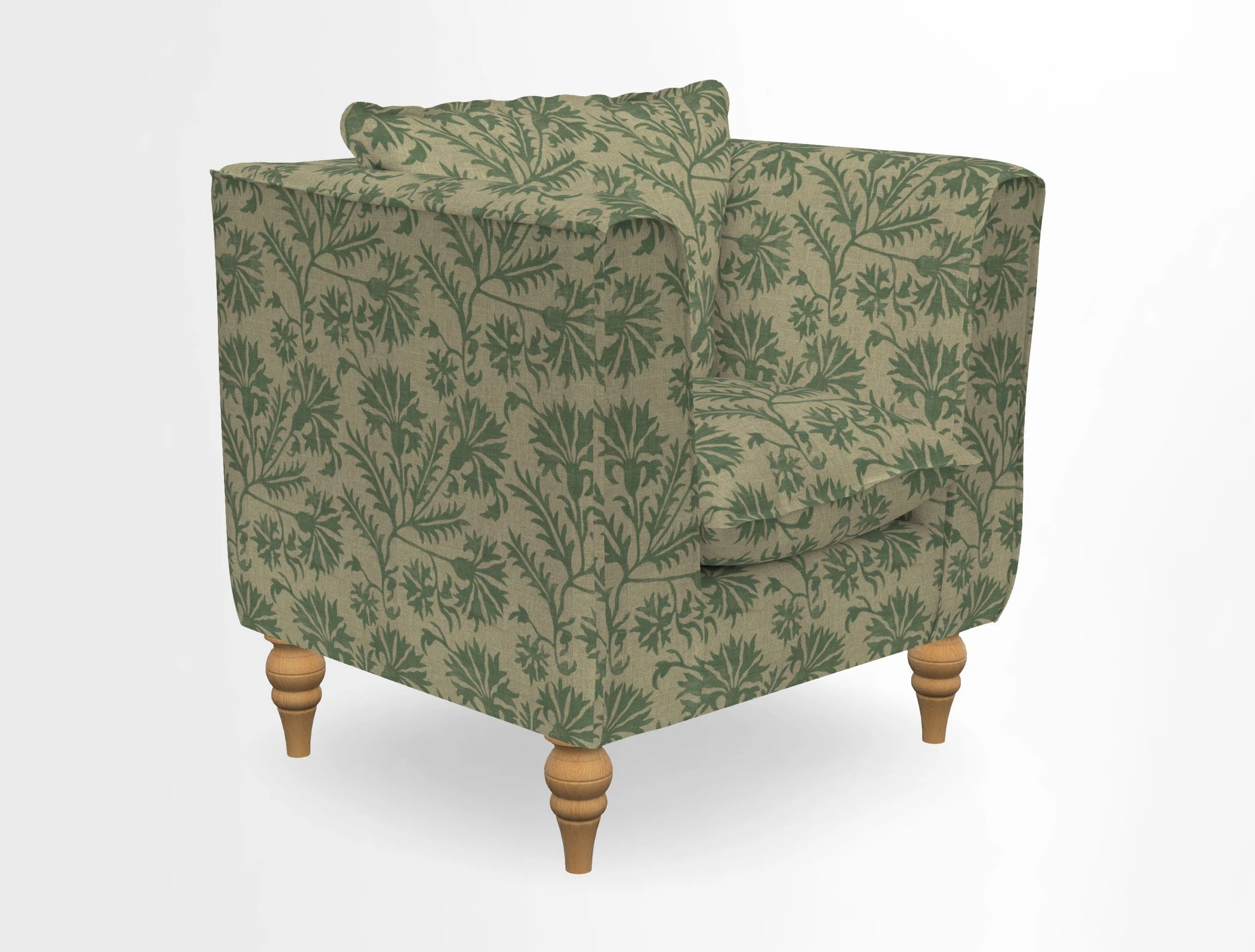 Aysgarth Chair in Two Tone Plain Biscuit