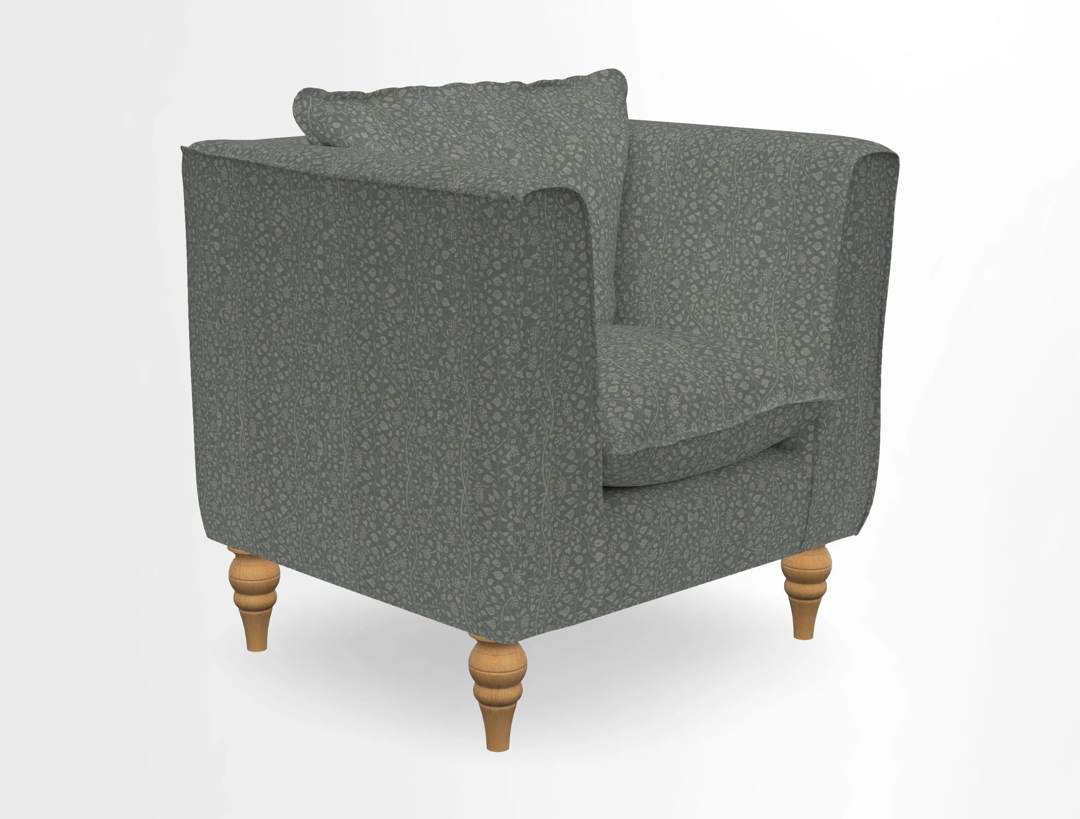 Aysgarth Chair in Two Tone Plain Biscuit