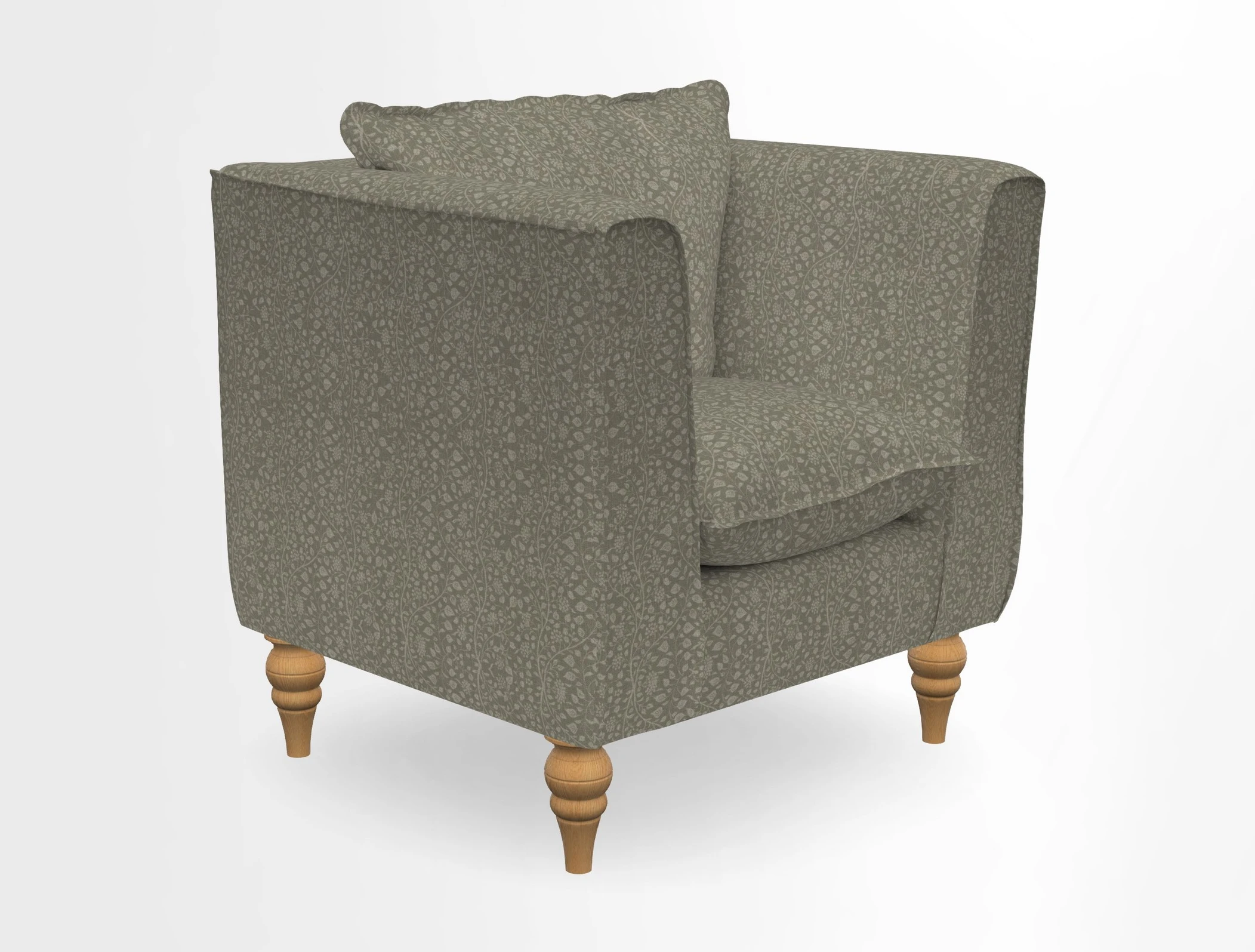 Aysgarth Chair in Two Tone Plain Biscuit