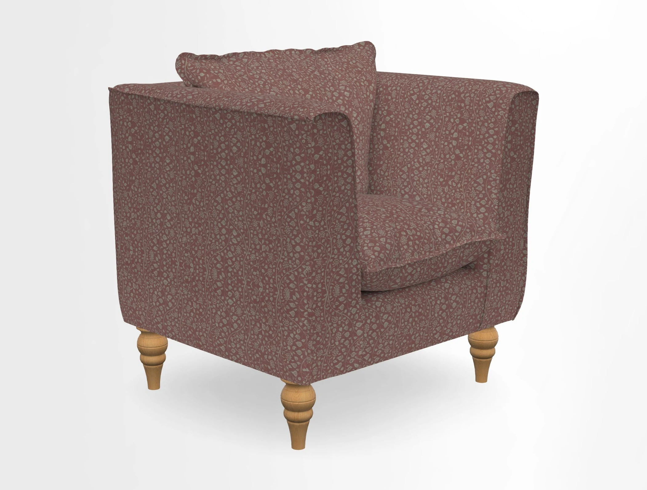 Aysgarth Chair in Two Tone Plain Biscuit