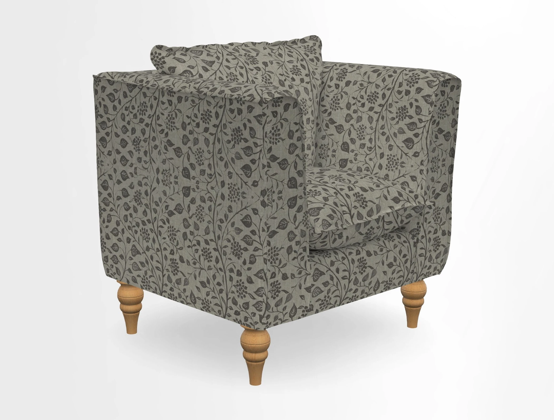 Aysgarth Chair in Two Tone Plain Biscuit