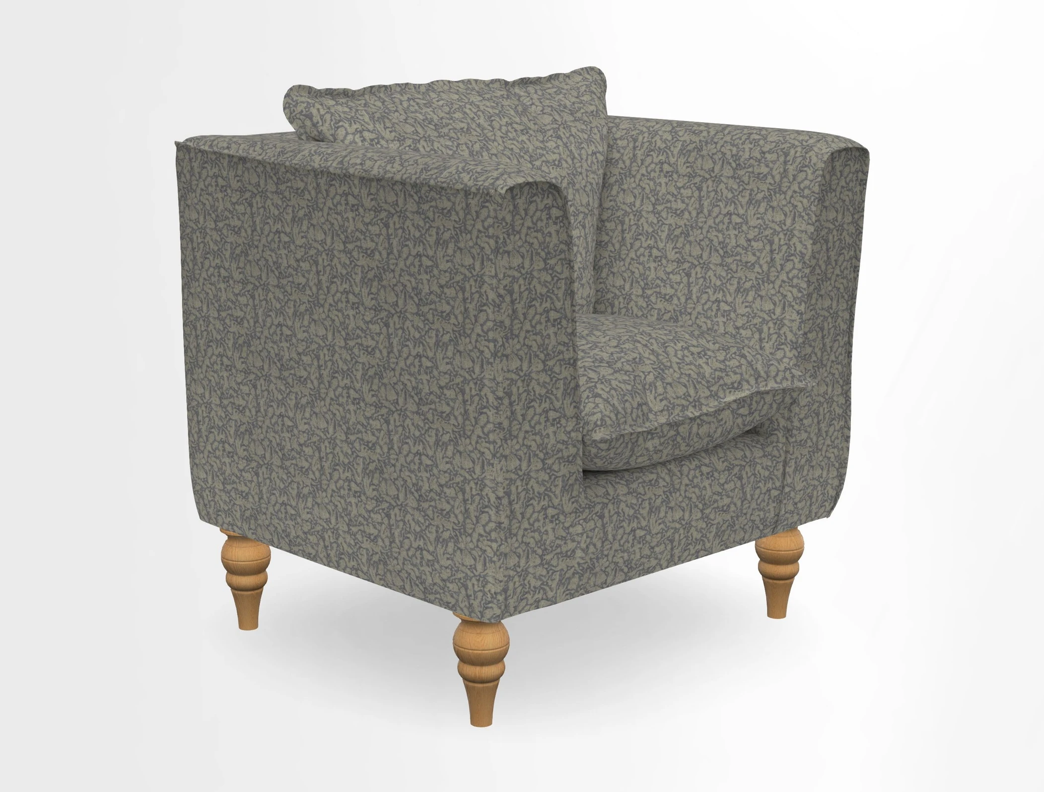 Aysgarth Chair in Two Tone Plain Biscuit