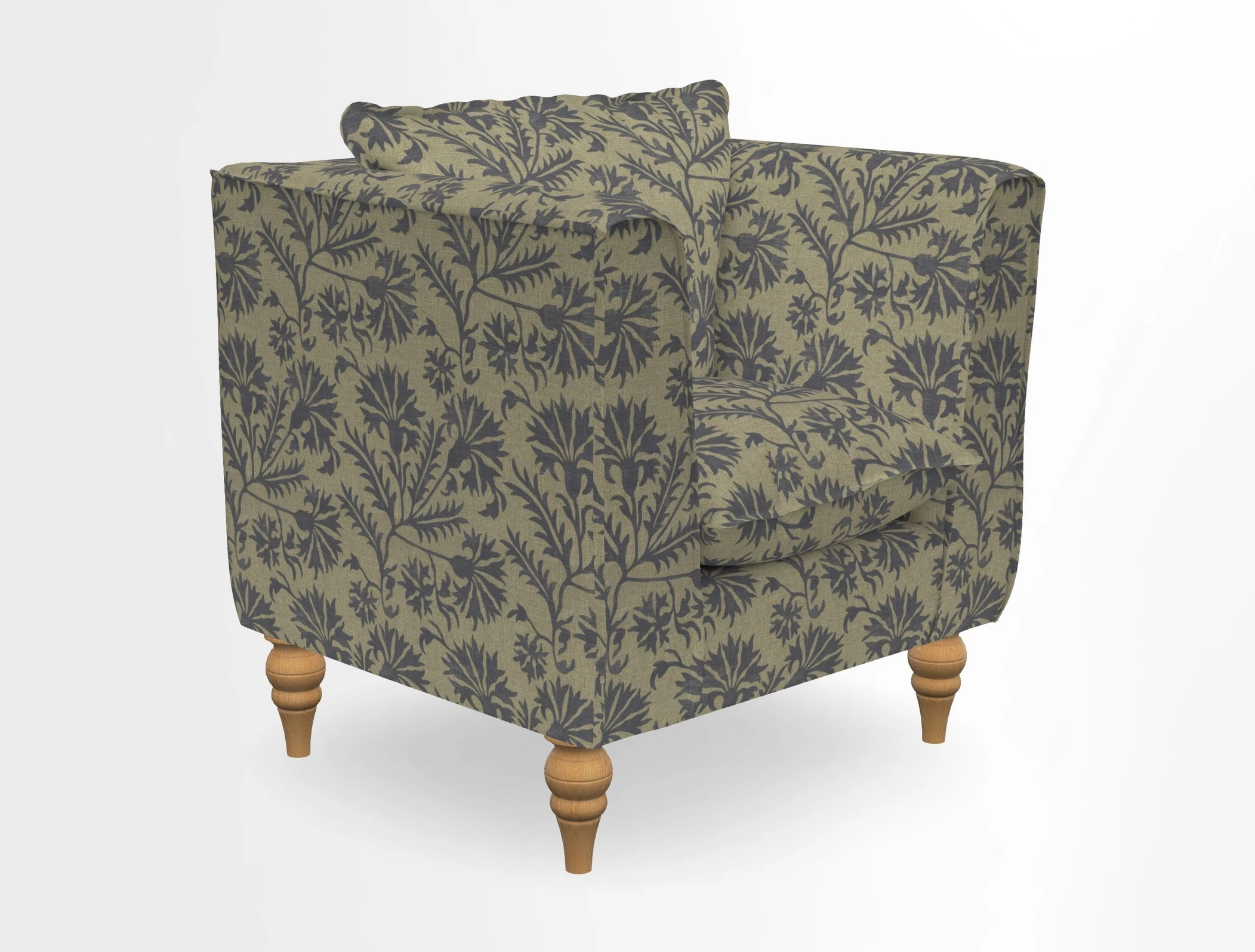 Aysgarth Chair in Two Tone Plain Biscuit