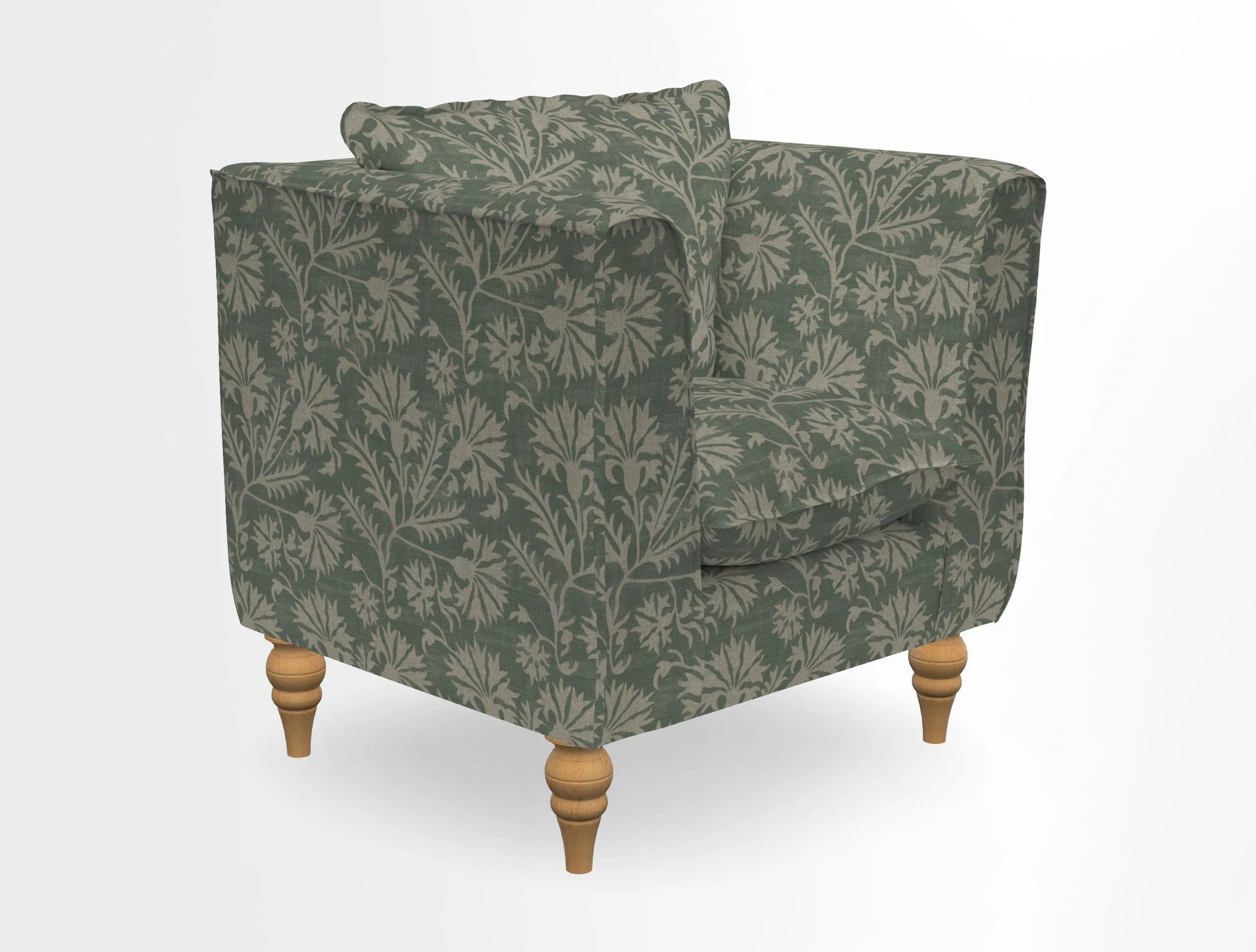 Aysgarth Chair in Two Tone Plain Biscuit