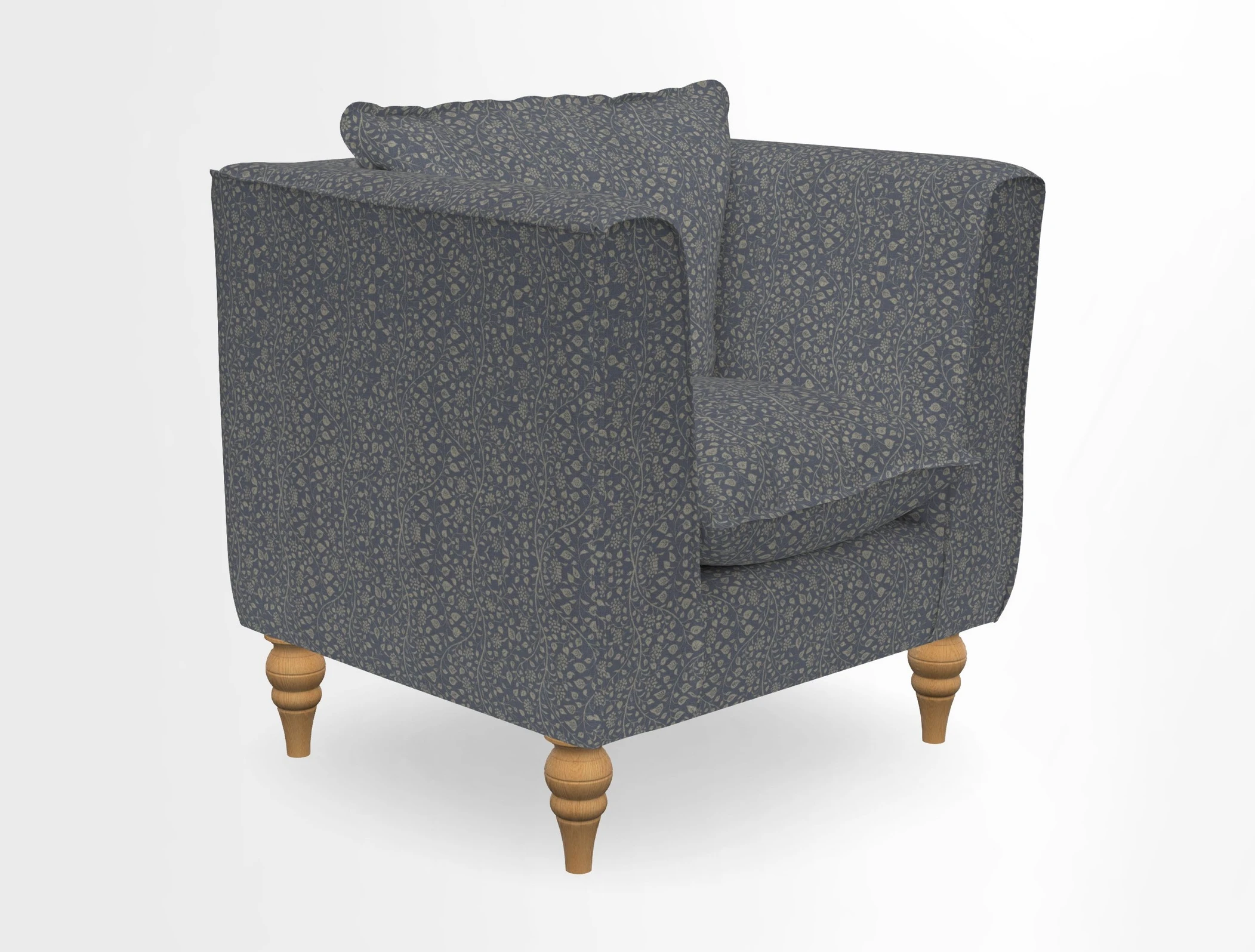 Aysgarth Chair in Two Tone Plain Biscuit
