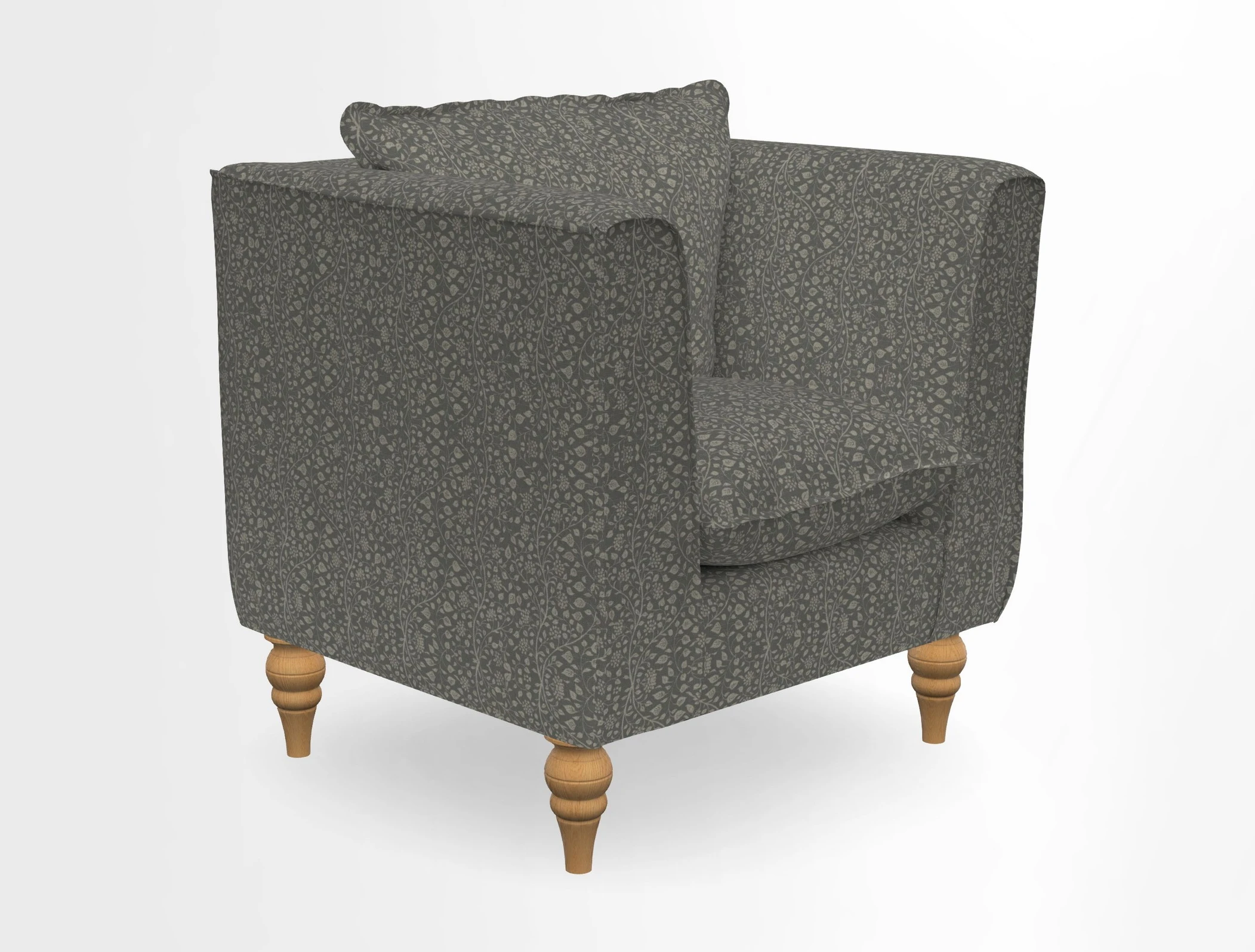 Aysgarth Chair in Two Tone Plain Biscuit