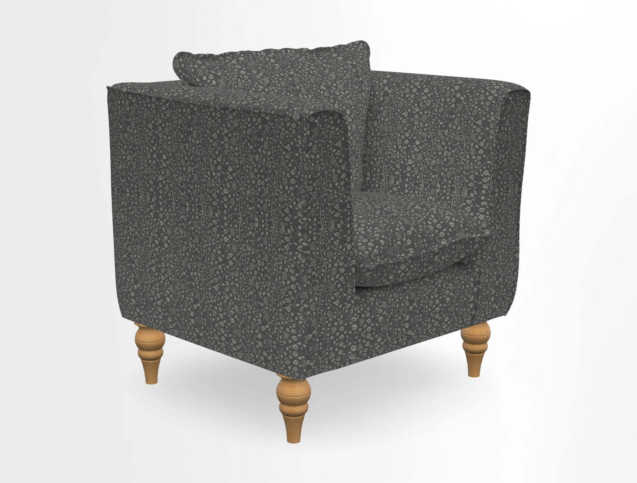 Aysgarth Chair in Two Tone Plain Biscuit