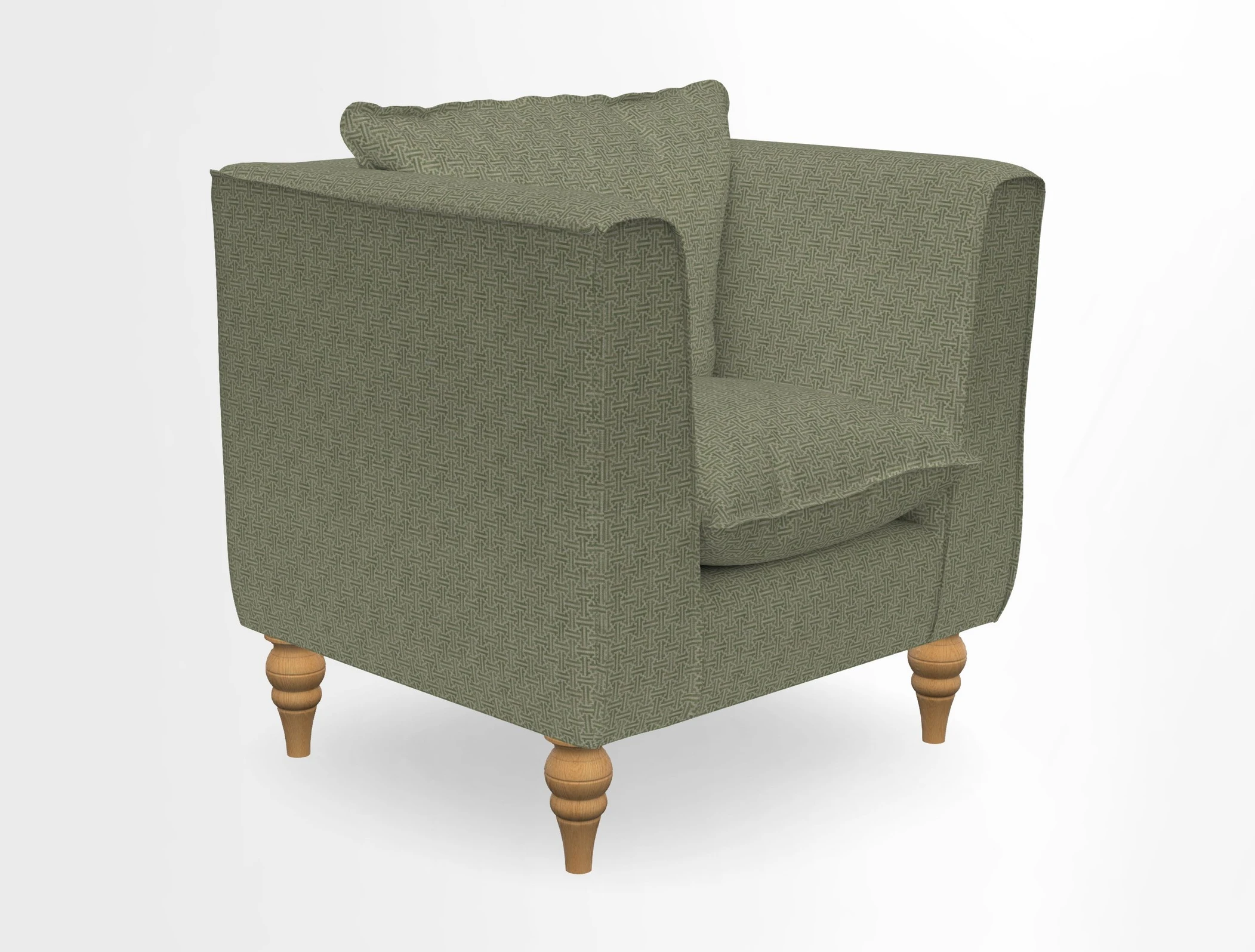 Aysgarth Chair in Two Tone Plain Biscuit