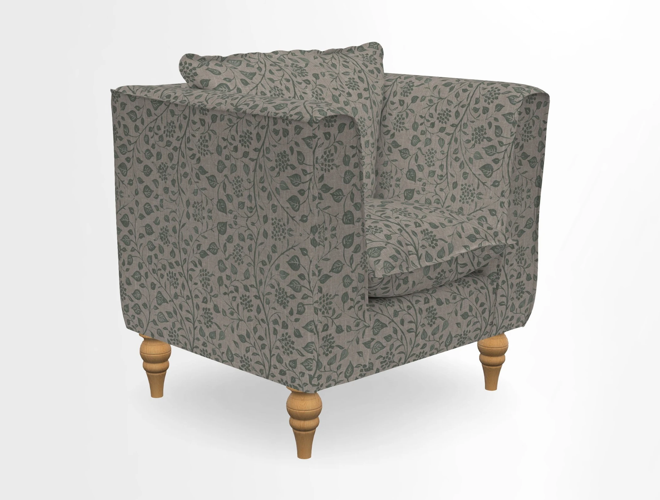 Aysgarth Chair in Two Tone Plain Biscuit